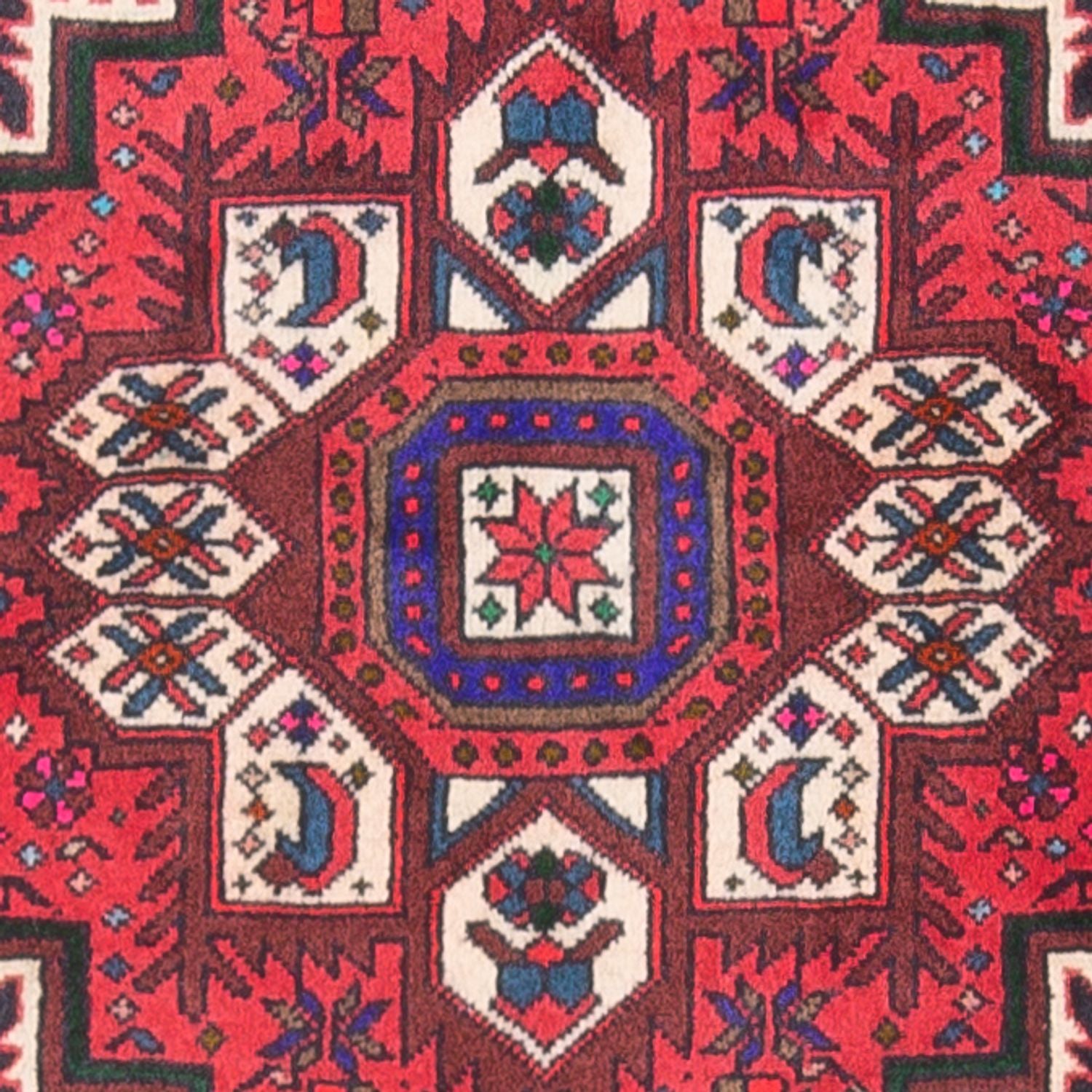 Tappeto Persero - Nomade - 117 x 80 cm - rosso