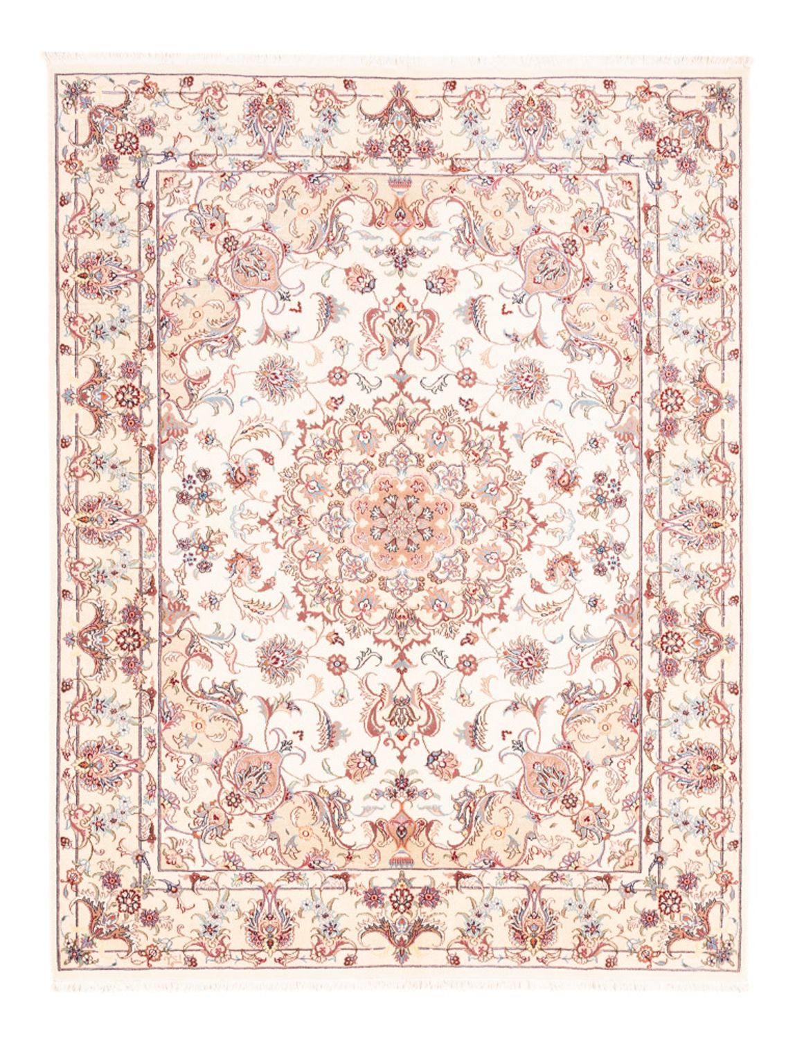 Tappeto Persero - Tabriz - 196 x 151 cm - crema