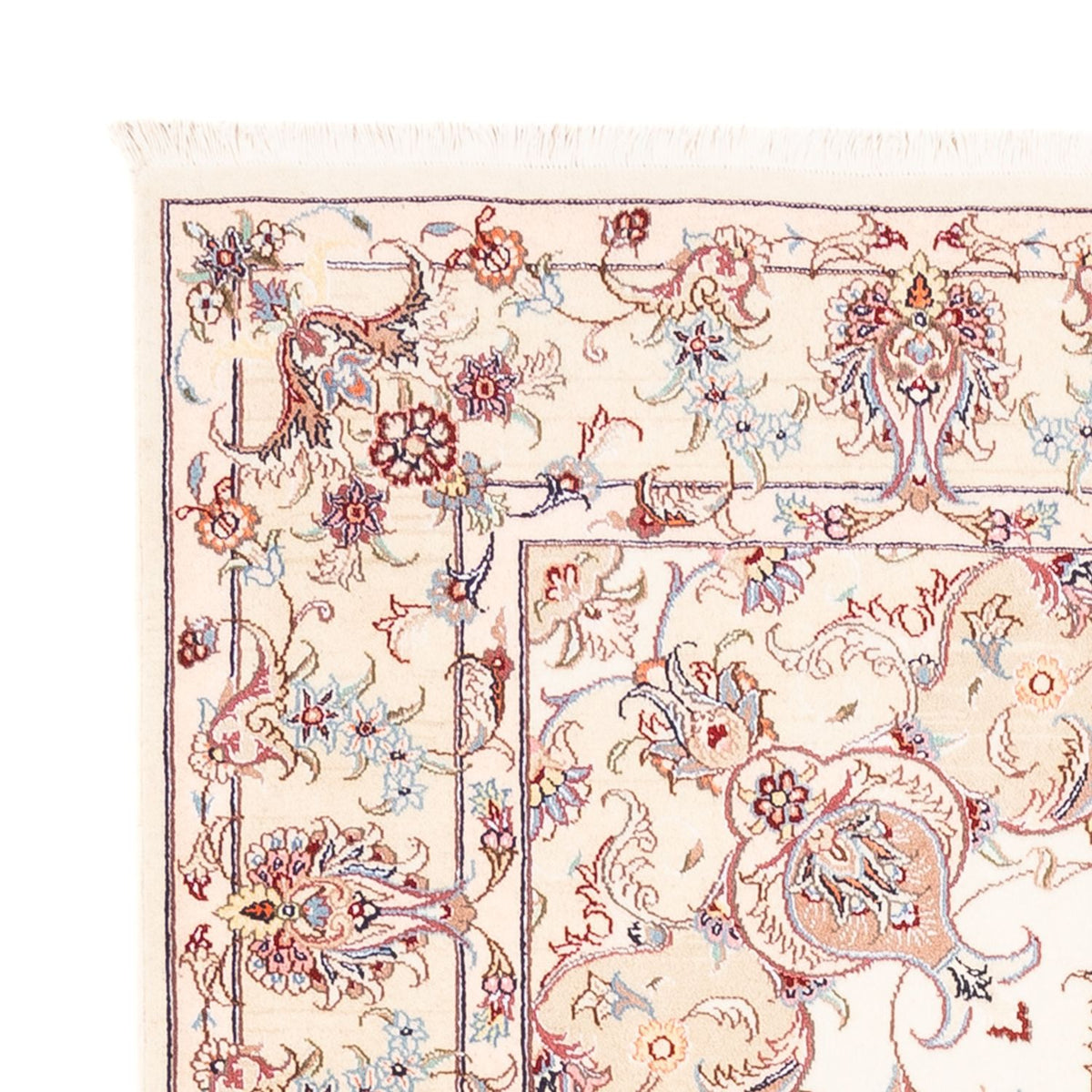 Tappeto Persero - Tabriz - 196 x 151 cm - crema