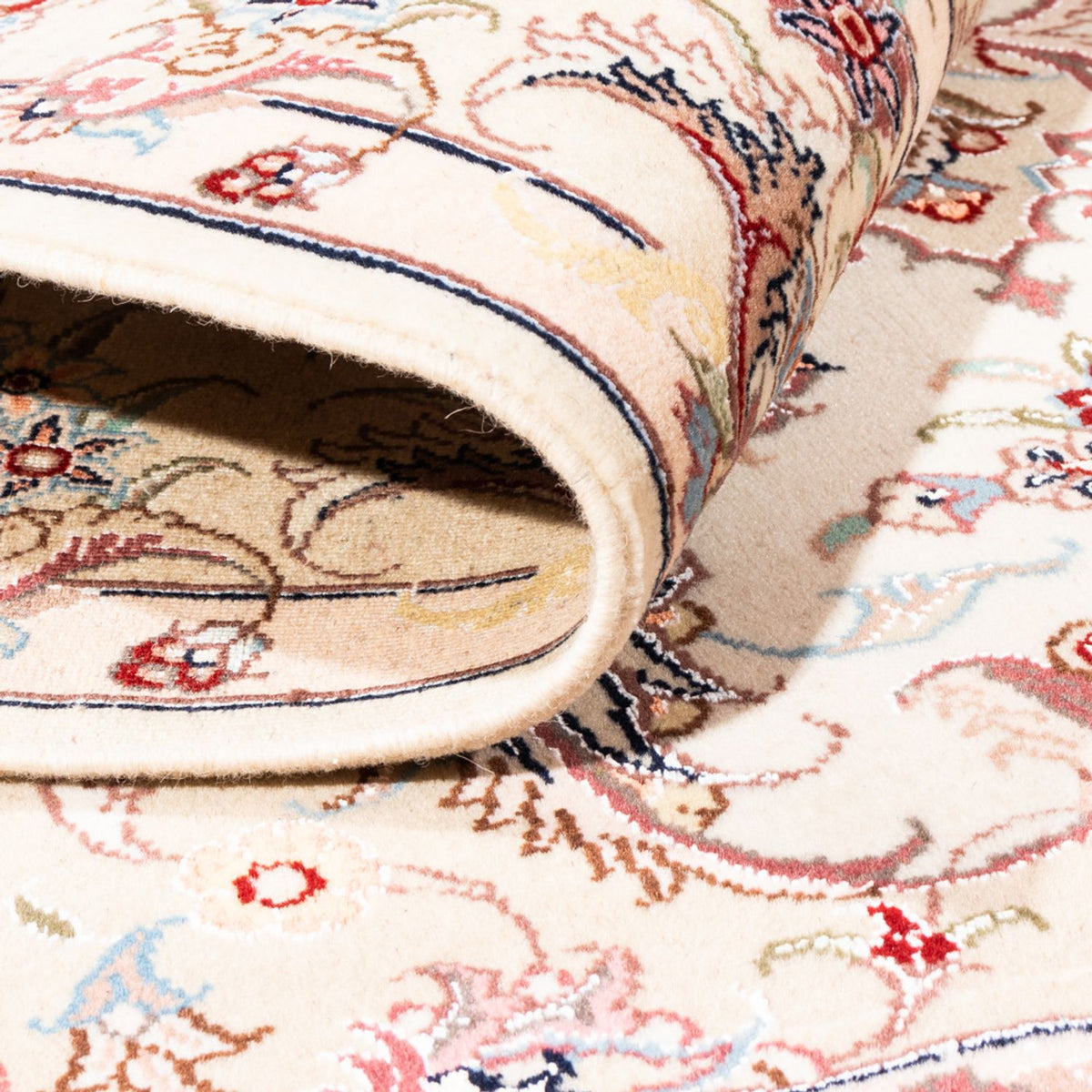 Tappeto Persero - Tabriz - 196 x 151 cm - crema