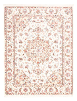 Tappeto Persero - Tabriz - 196 x 153 cm - crema
