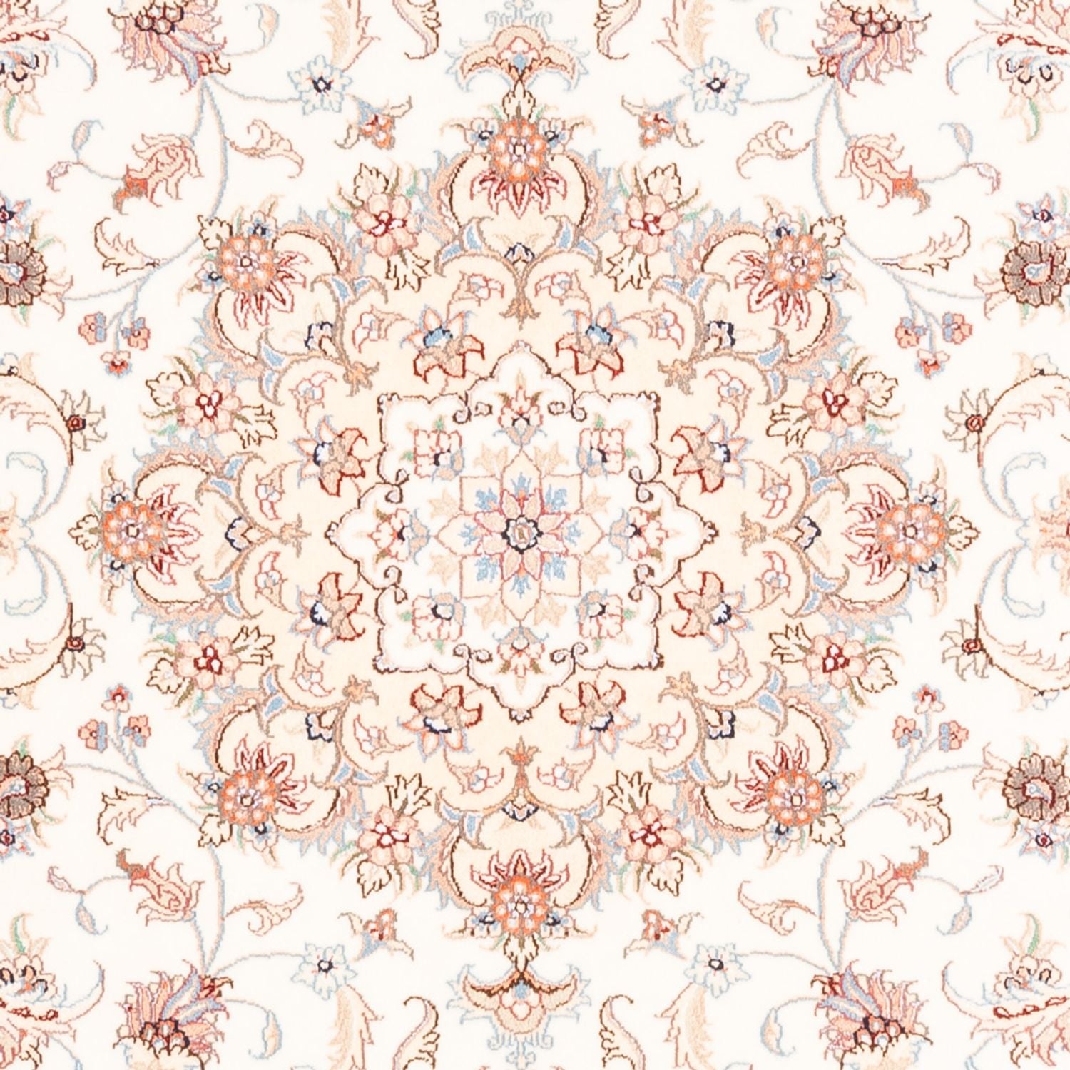 Tappeto Persero - Tabriz - 196 x 153 cm - crema