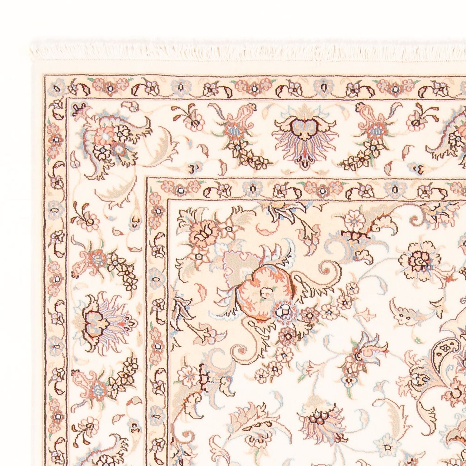 Tappeto Persero - Tabriz - Reale - 203 x 148 cm - crema