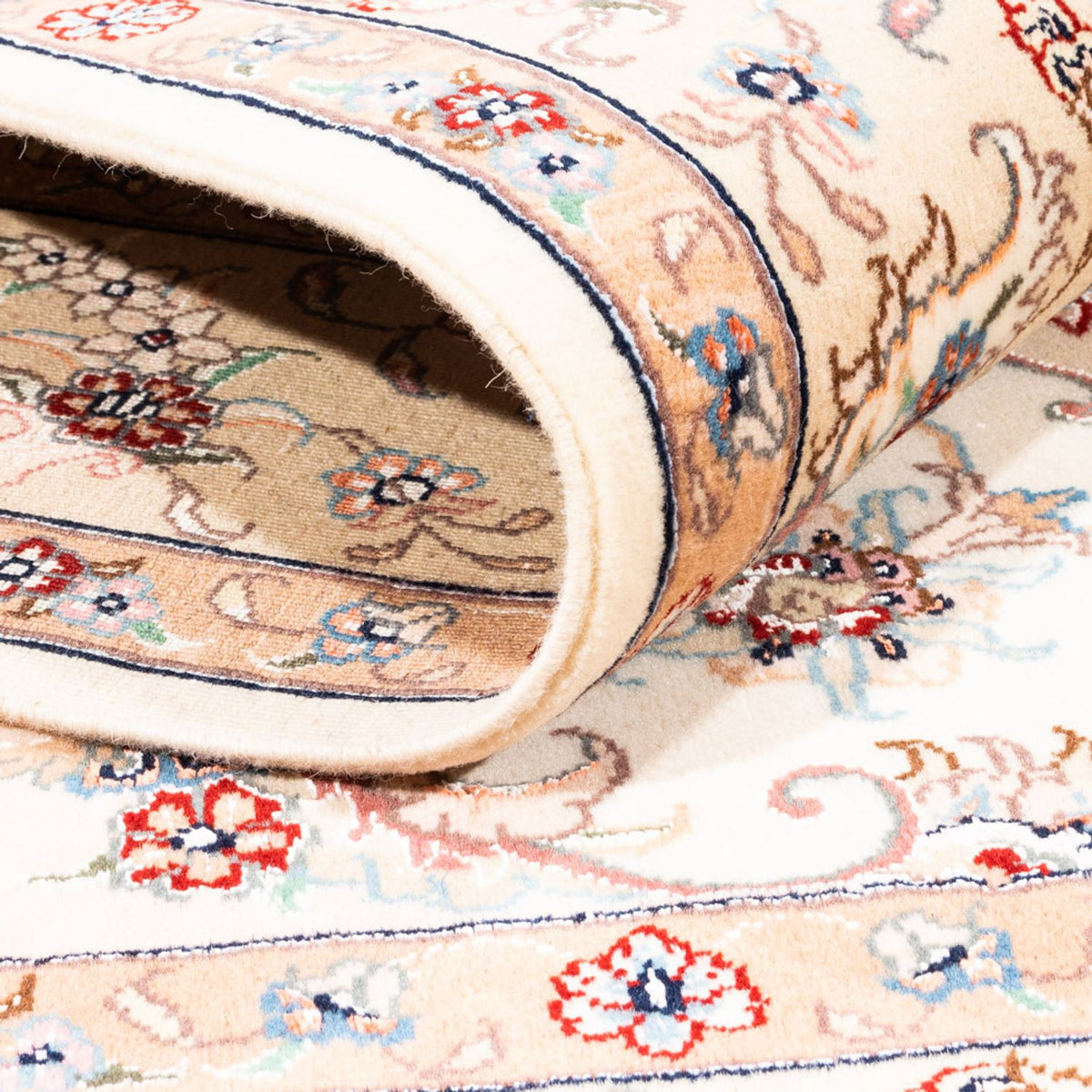 Tappeto Persero - Tabriz - 200 x 150 cm - crema