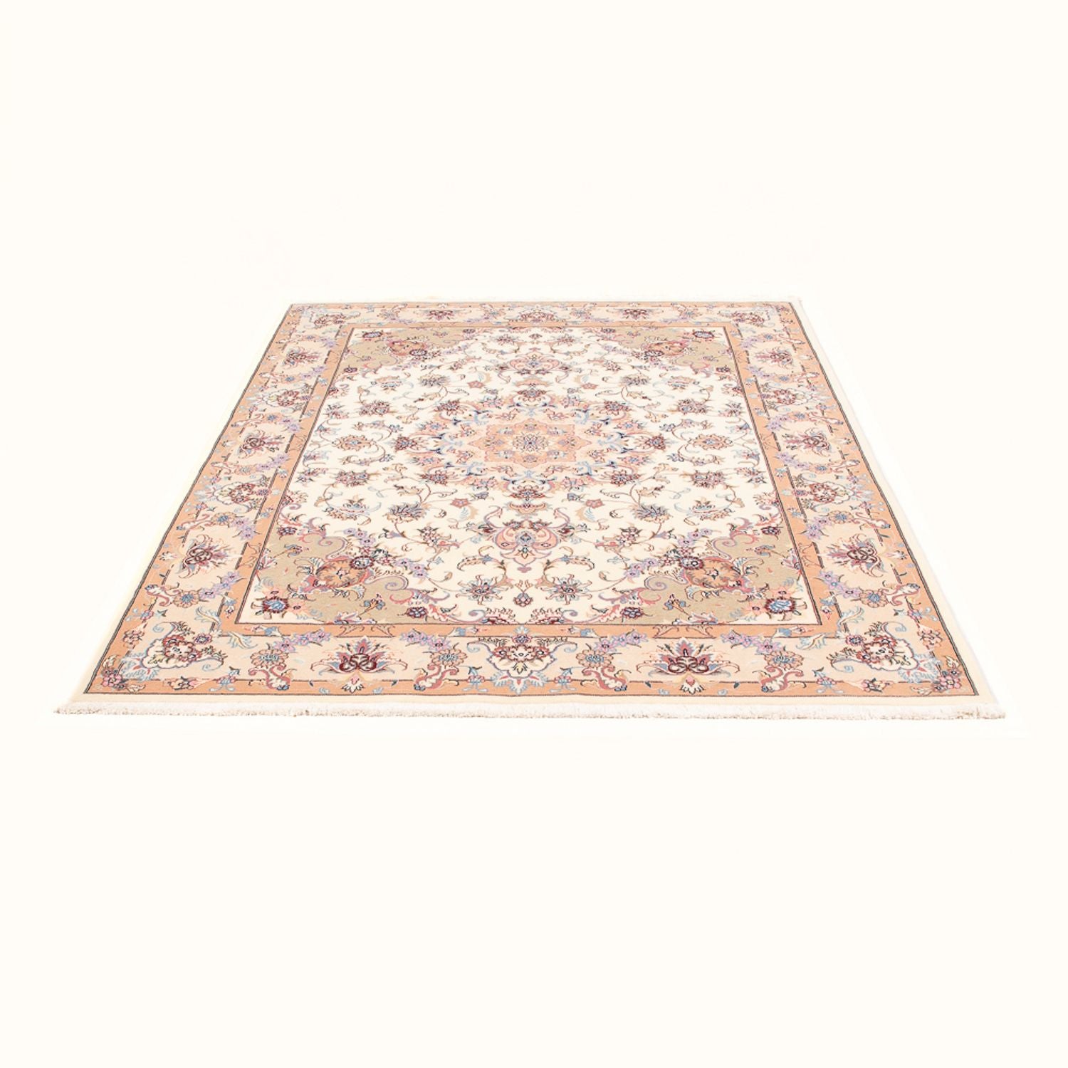 Tappeto Persero - Tabriz - Reale - 195 x 147 cm - crema