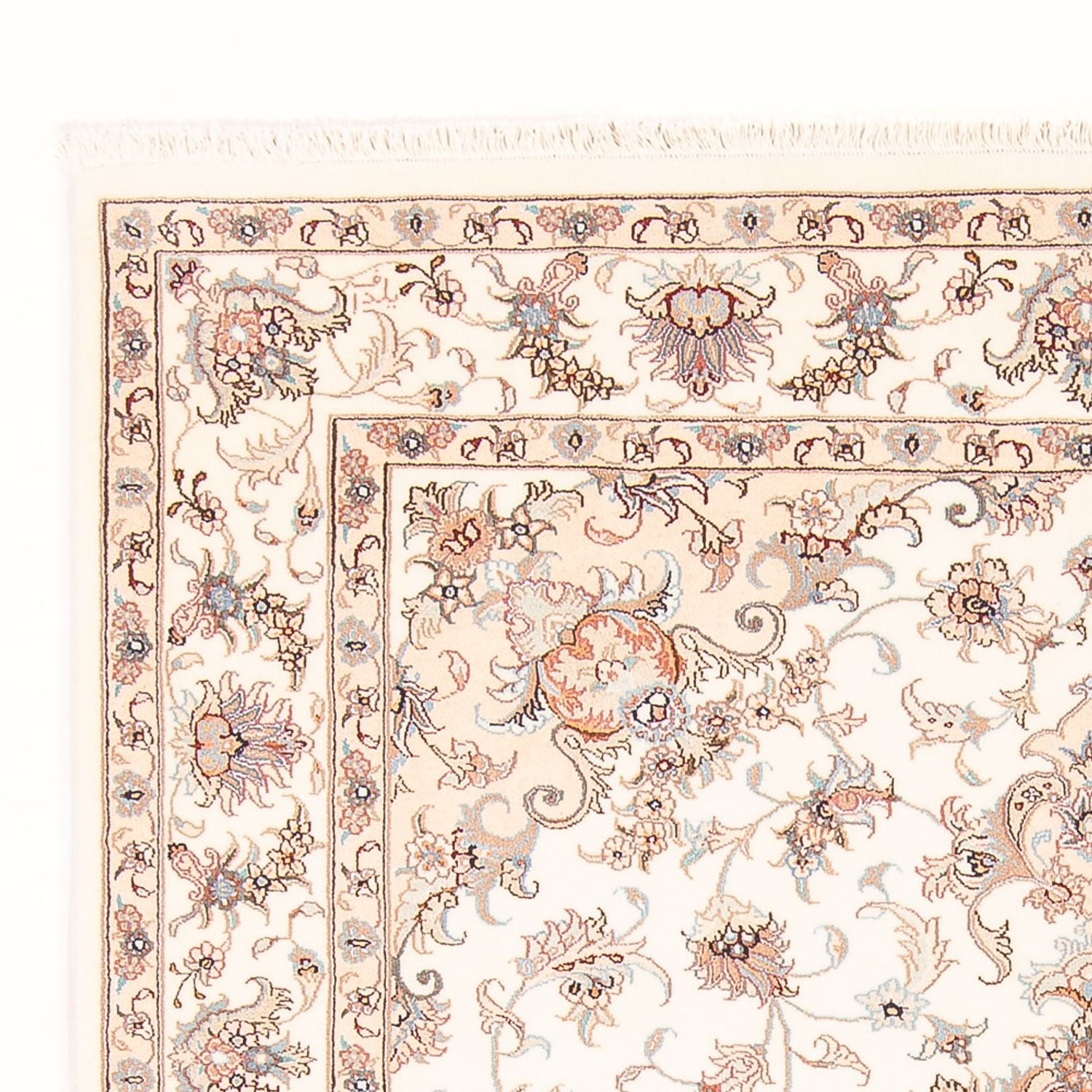 Tappeto Persero - Tabriz - Reale - 197 x 152 cm - crema