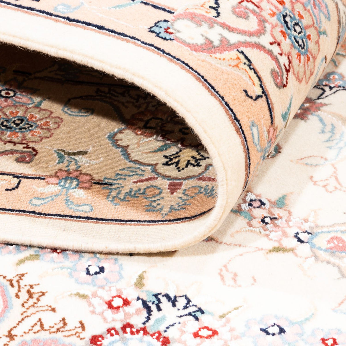 Tappeto Persero - Tabriz - 202 x 150 cm - crema