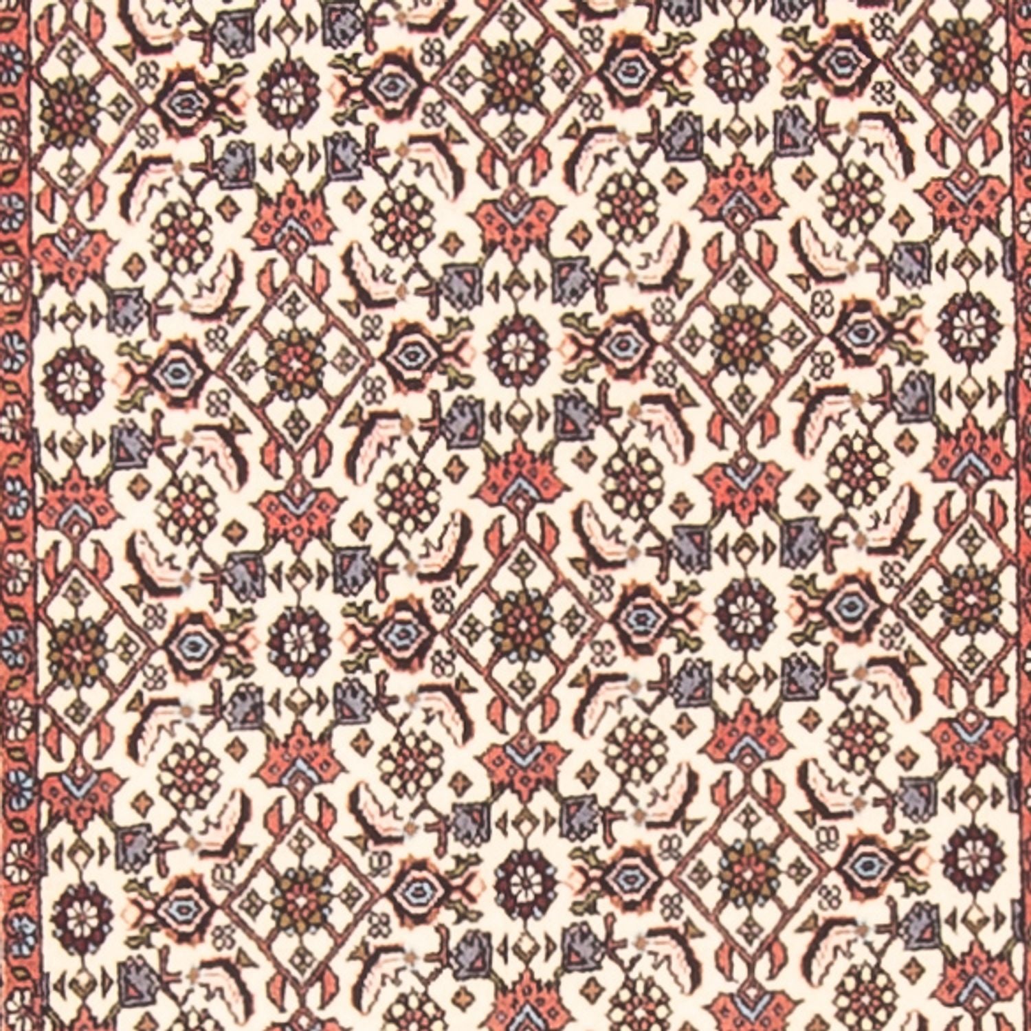 Tappeto corsia Tappeto Persero - Bidjar - 383 x 85 cm - crema