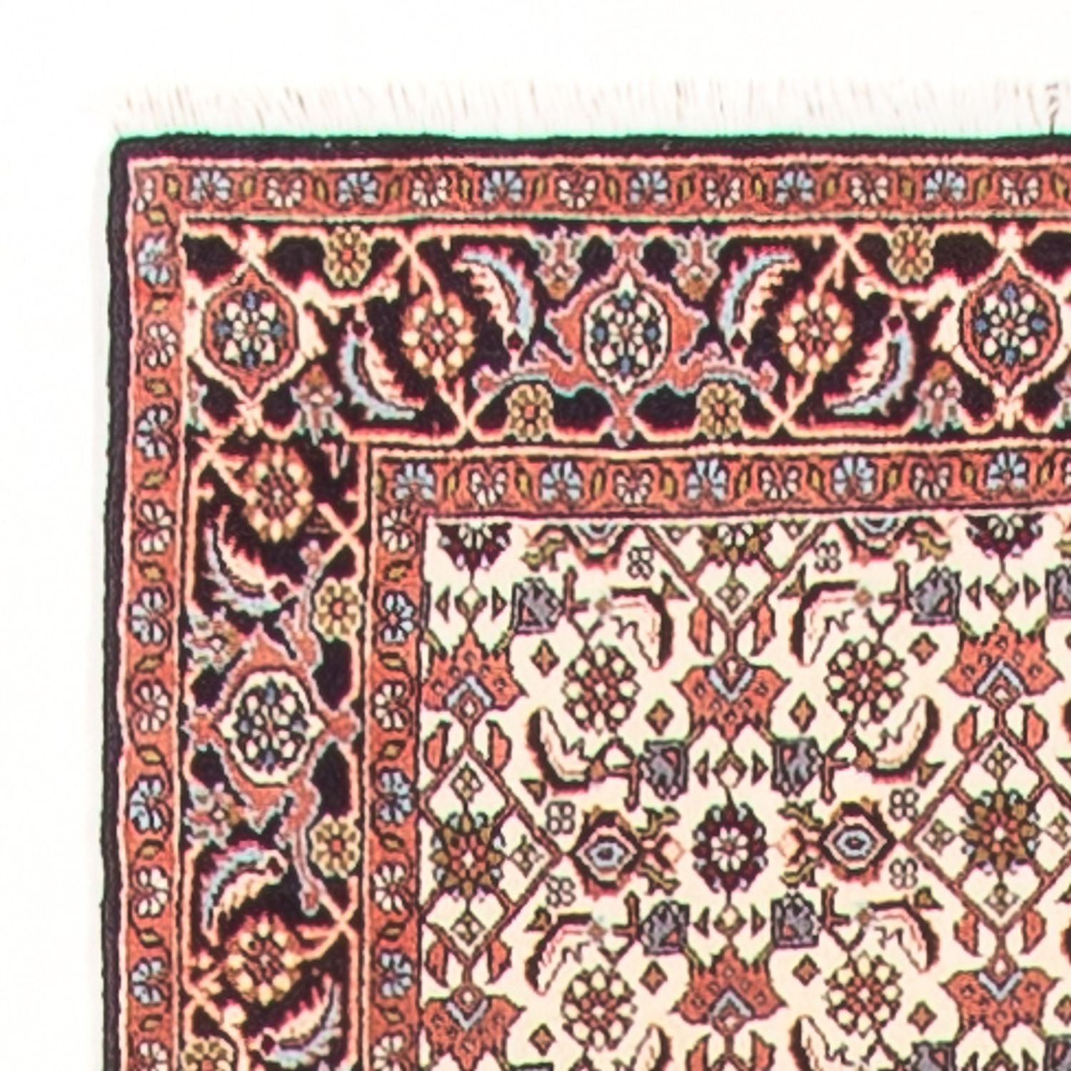 Tappeto corsia Tappeto Persero - Bidjar - 383 x 85 cm - crema