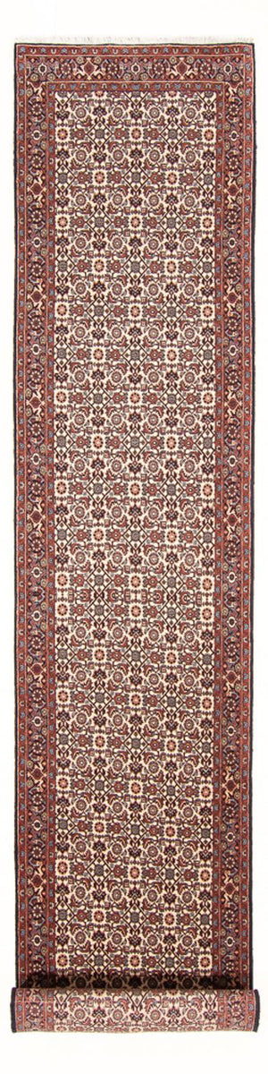 Tappeto corsia Tappeto Persero - Bidjar - 397 x 85 cm - crema