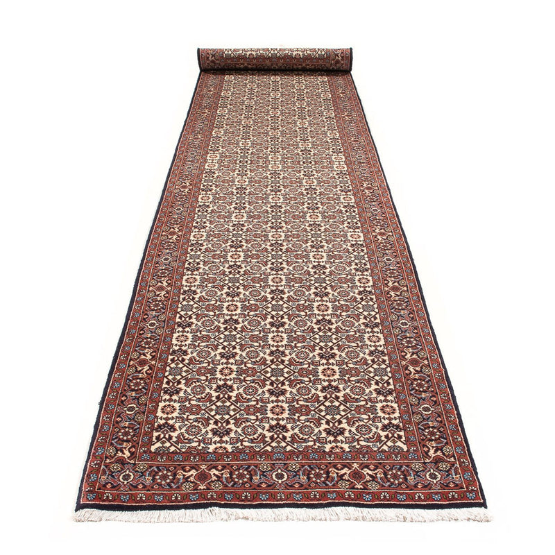 Tappeto corsia Tappeto Persero - Bidjar - 397 x 85 cm - crema