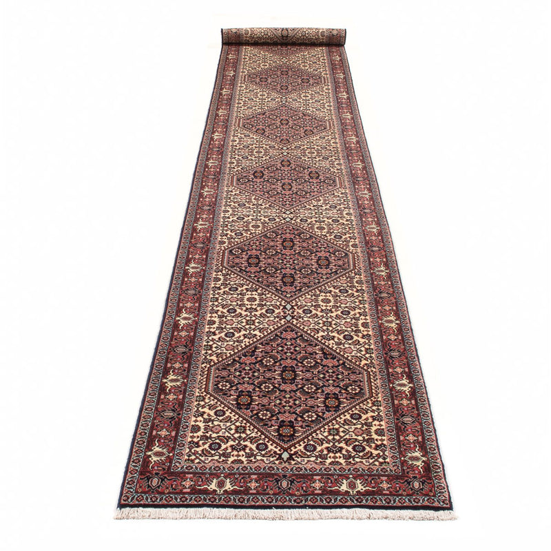 Tappeto corsia Tappeto Persero - Bidjar - 410 x 67 cm - crema