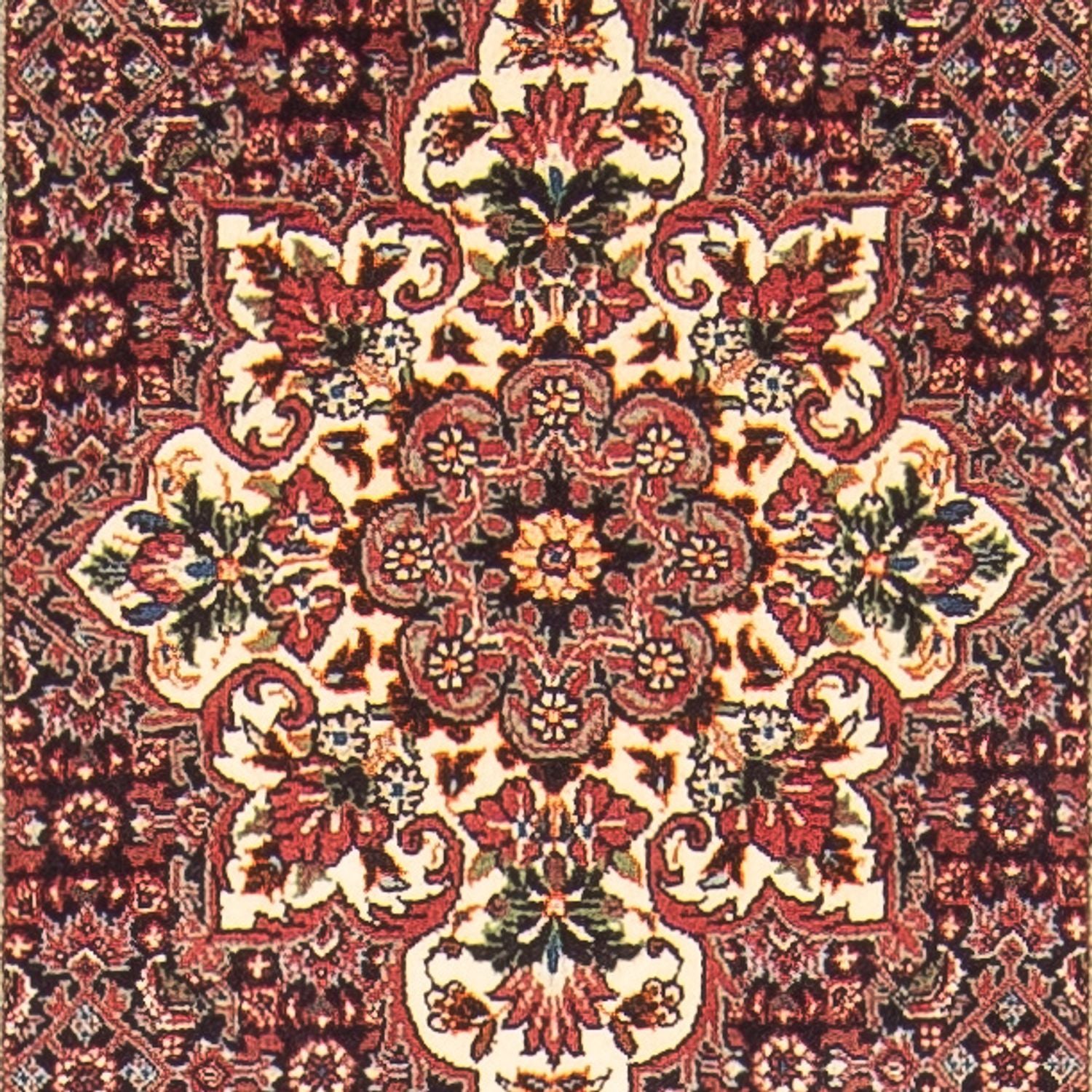 Tappeto corsia Tappeto Persero - Bidjar - 357 x 70 cm - blu scuro