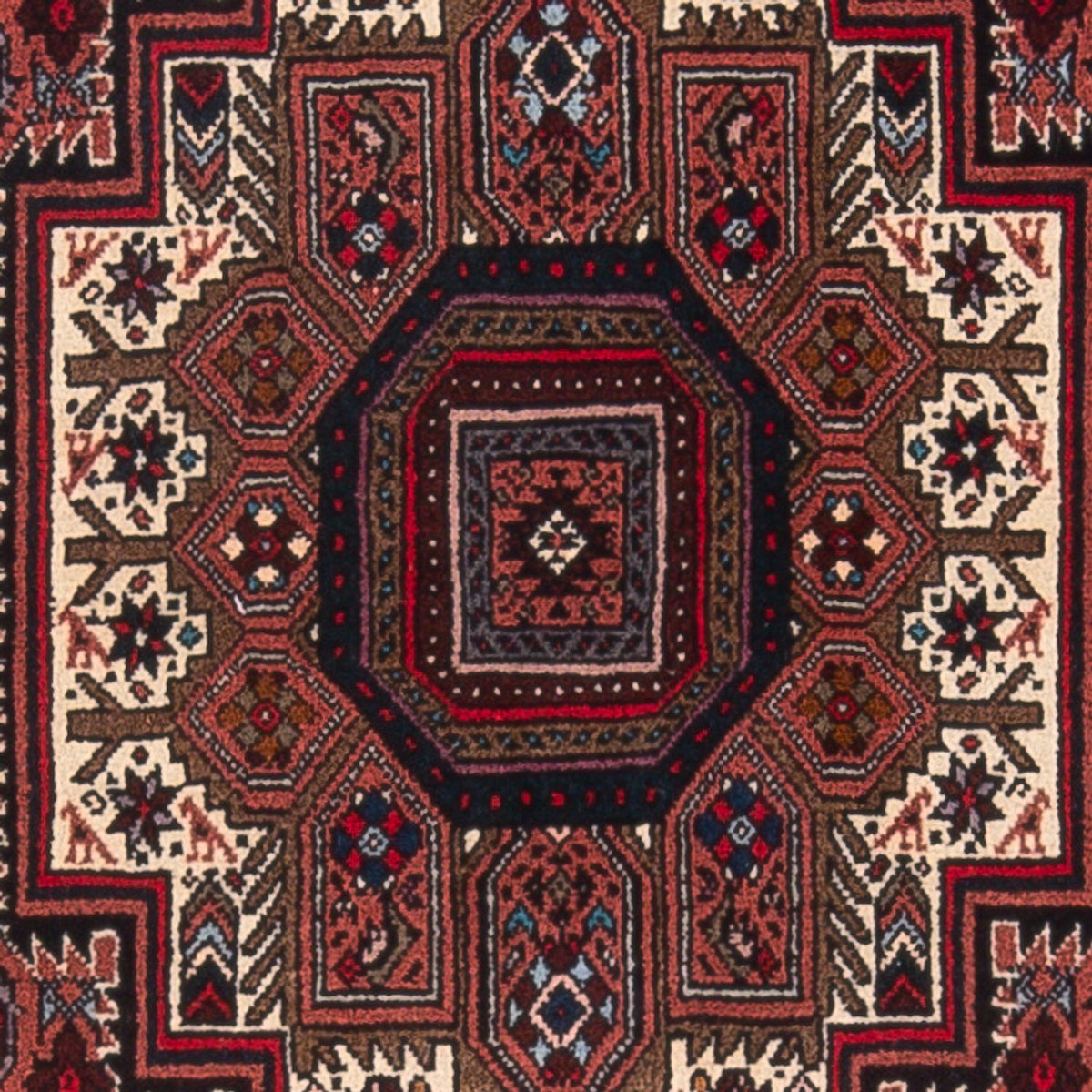 Tappeto Persero - Nomade - 126 x 84 cm - rosso scuro