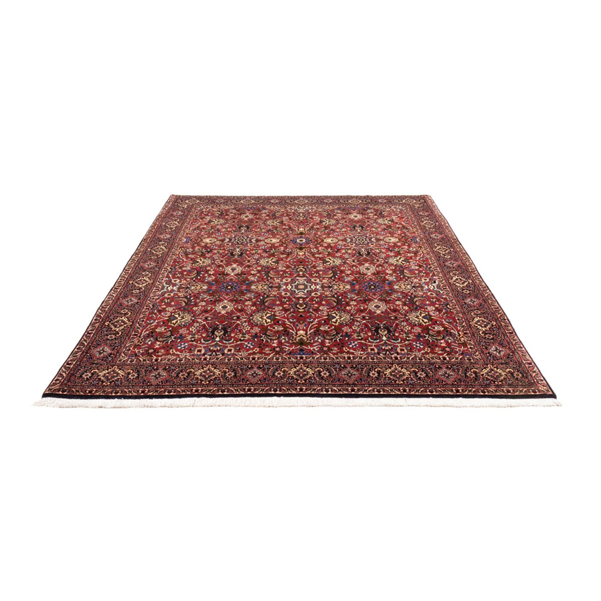 Tappeto Persero - Bidjar - 246 x 197 cm - rosso bordeaux