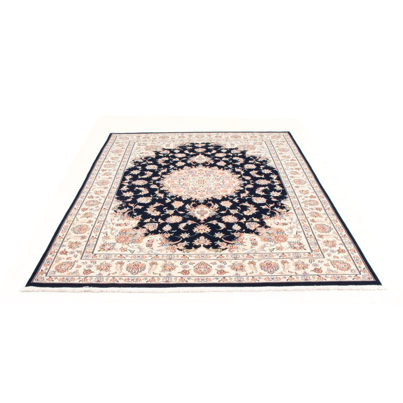 Tappeto Persero - Tabriz - Reale - 235 x 170 cm - blu scuro