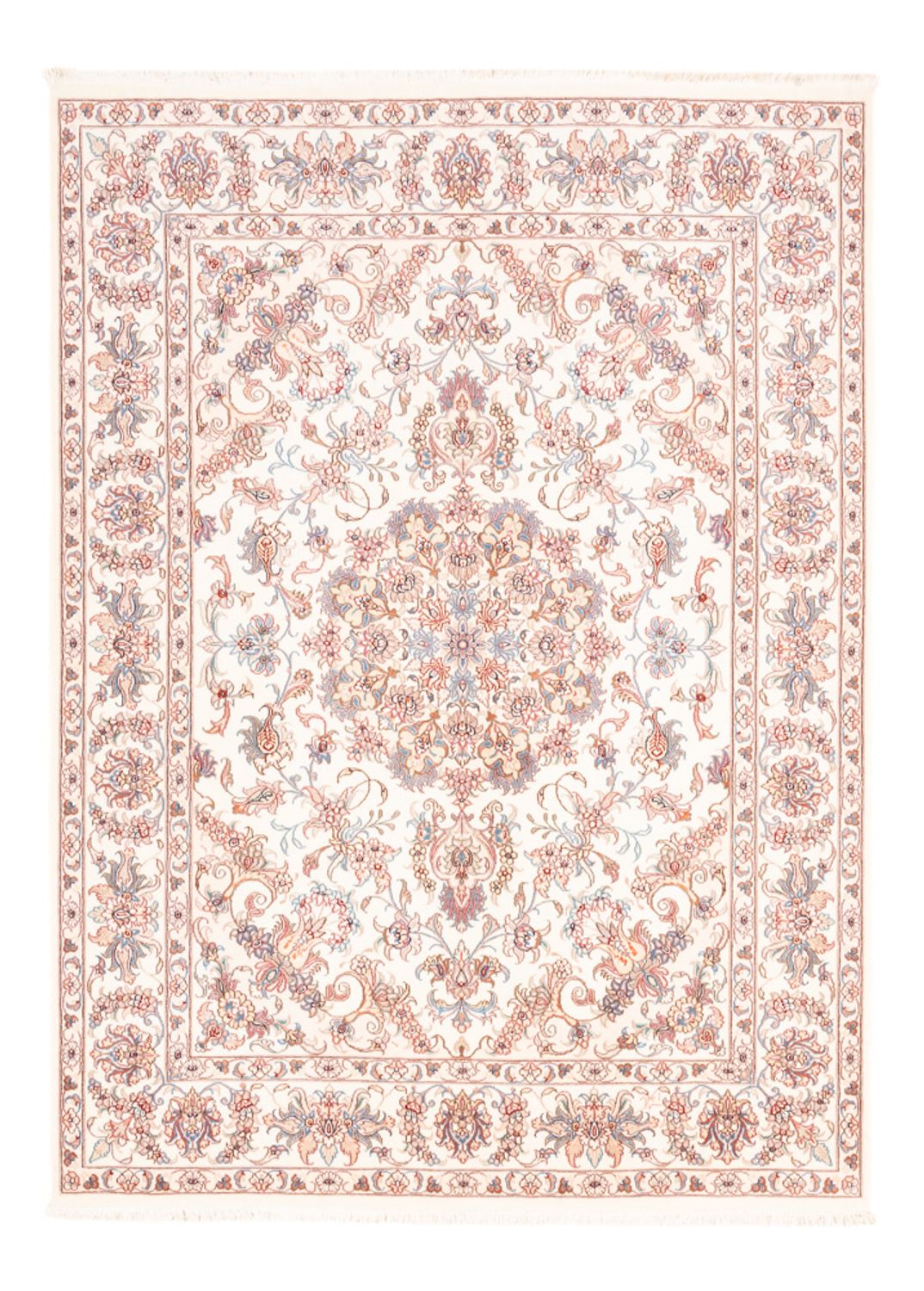 Tappeto Persero - Tabriz - 201 x 148 cm - crema