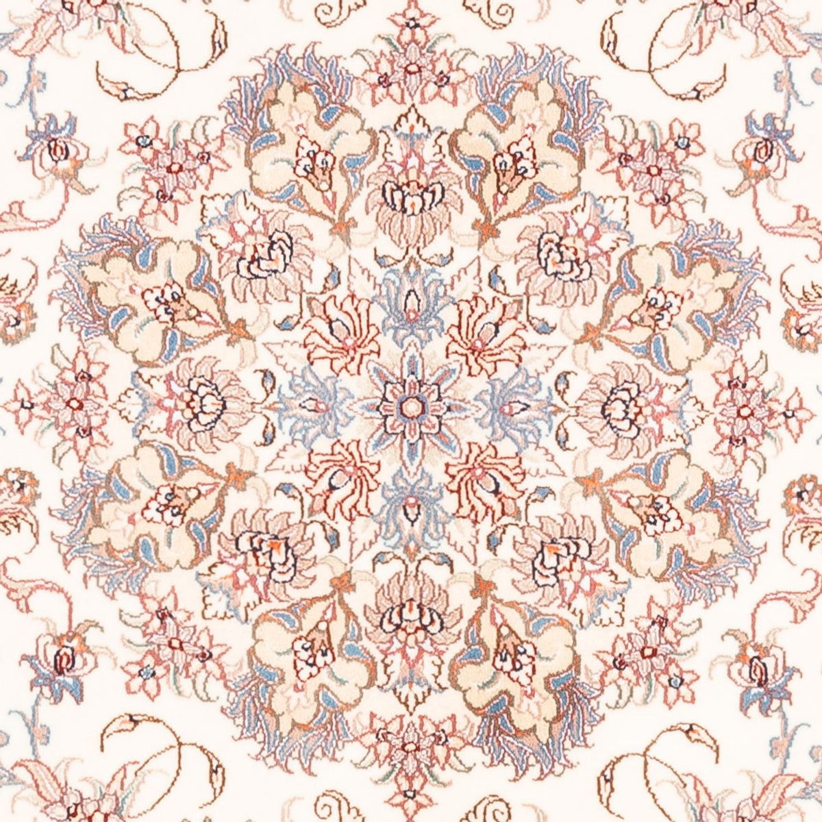 Tappeto Persero - Tabriz - 201 x 148 cm - crema