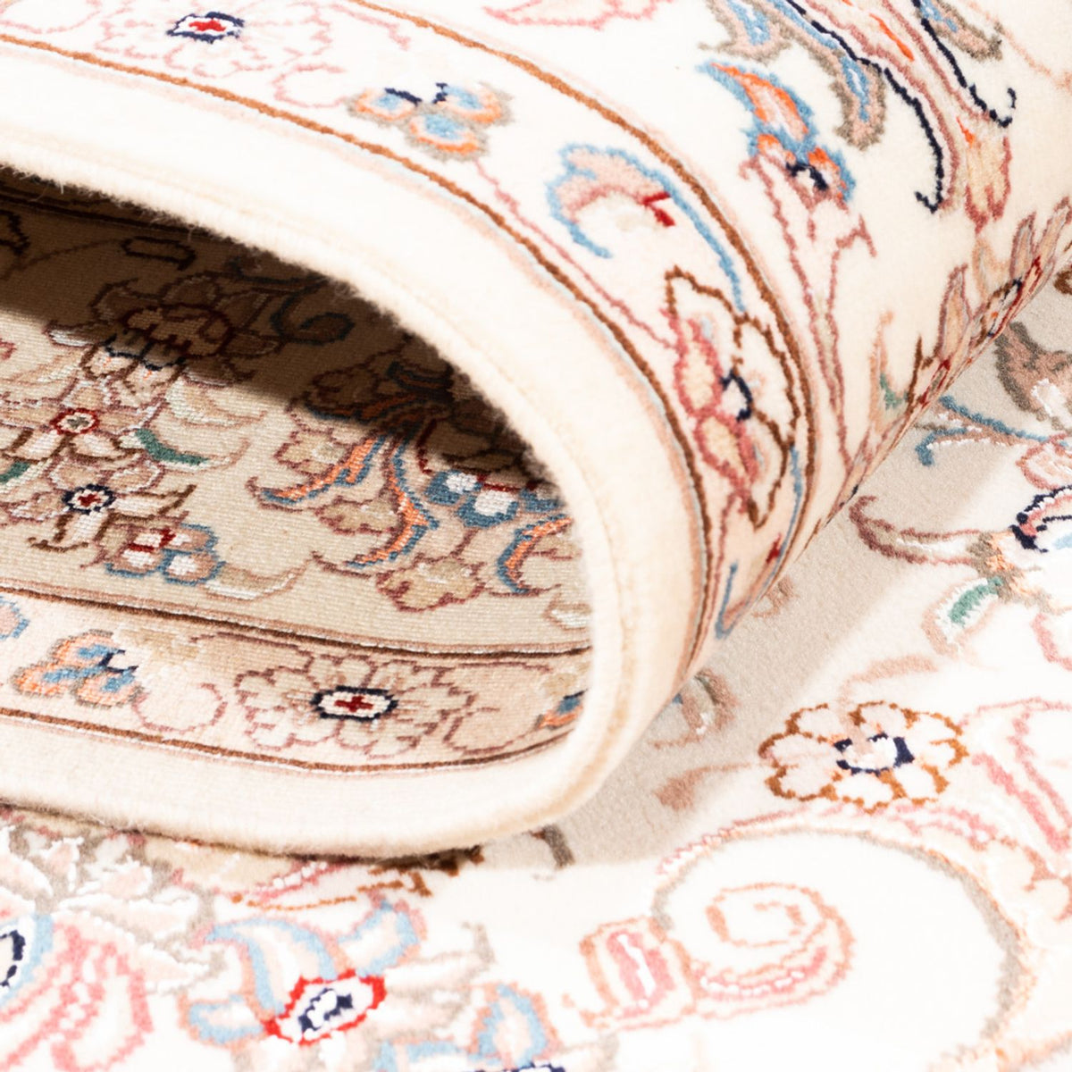 Tappeto Persero - Tabriz - 201 x 148 cm - crema