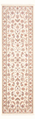 Tappeto corsia Tappeto Persero - Tabriz - Reale - 296 x 86 cm - crema