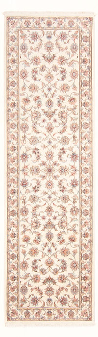 Tappeto corsia Tappeto Persero - Tabriz - Reale - 296 x 86 cm - crema