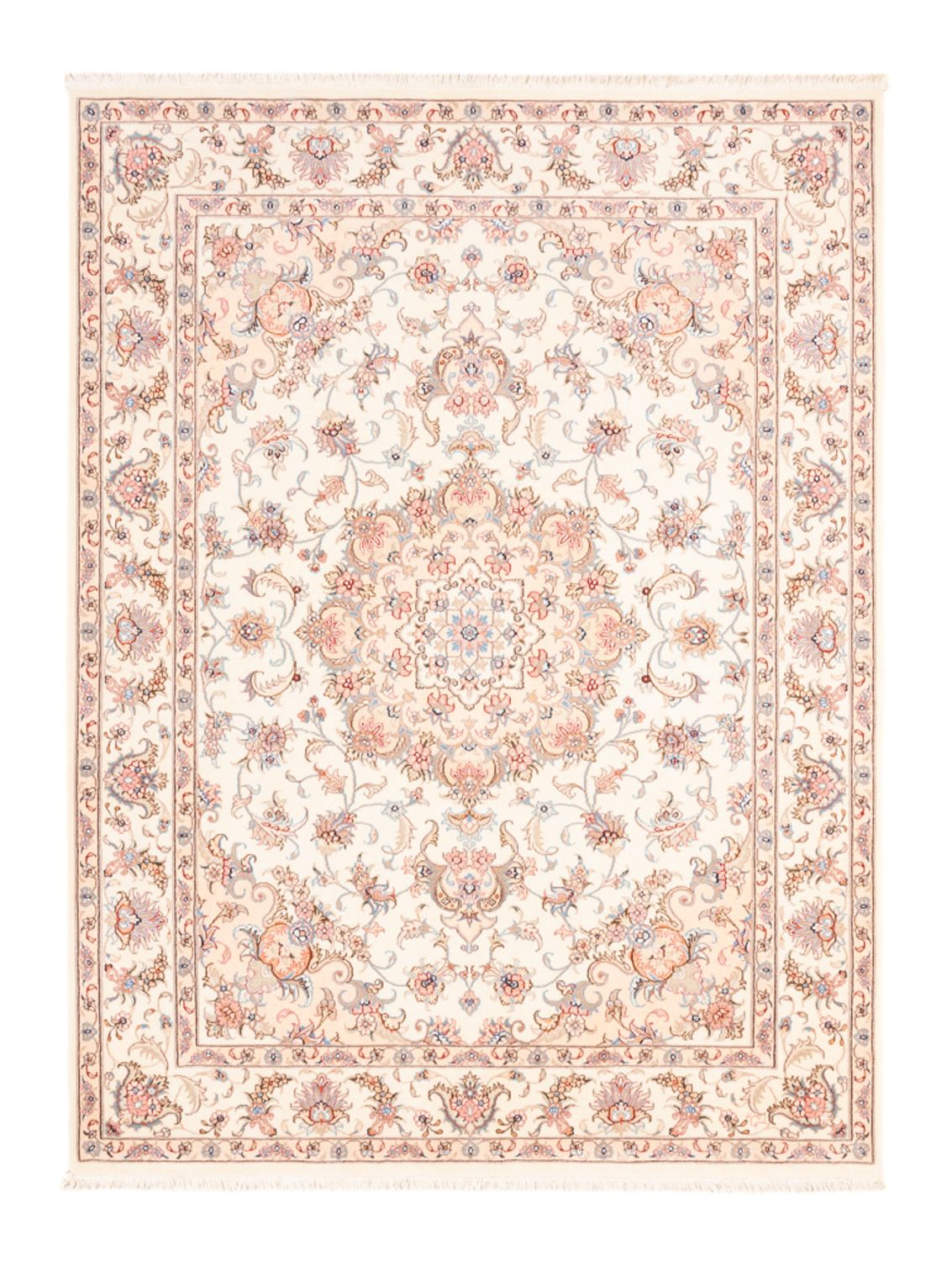 Tappeto Persero - Tabriz - 198 x 149 cm - crema