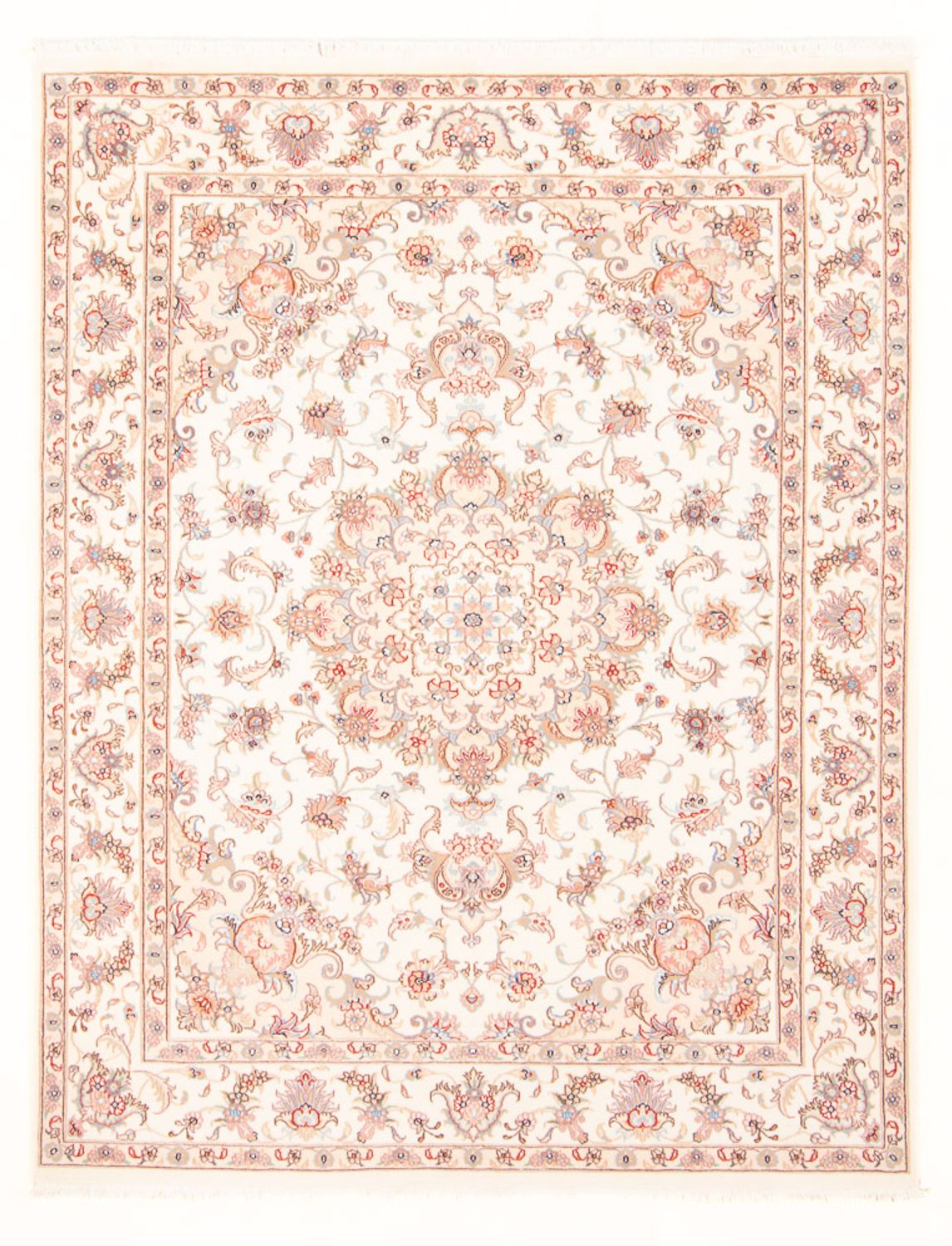 Tappeto Persero - Tabriz - Reale - 194 x 148 cm - crema