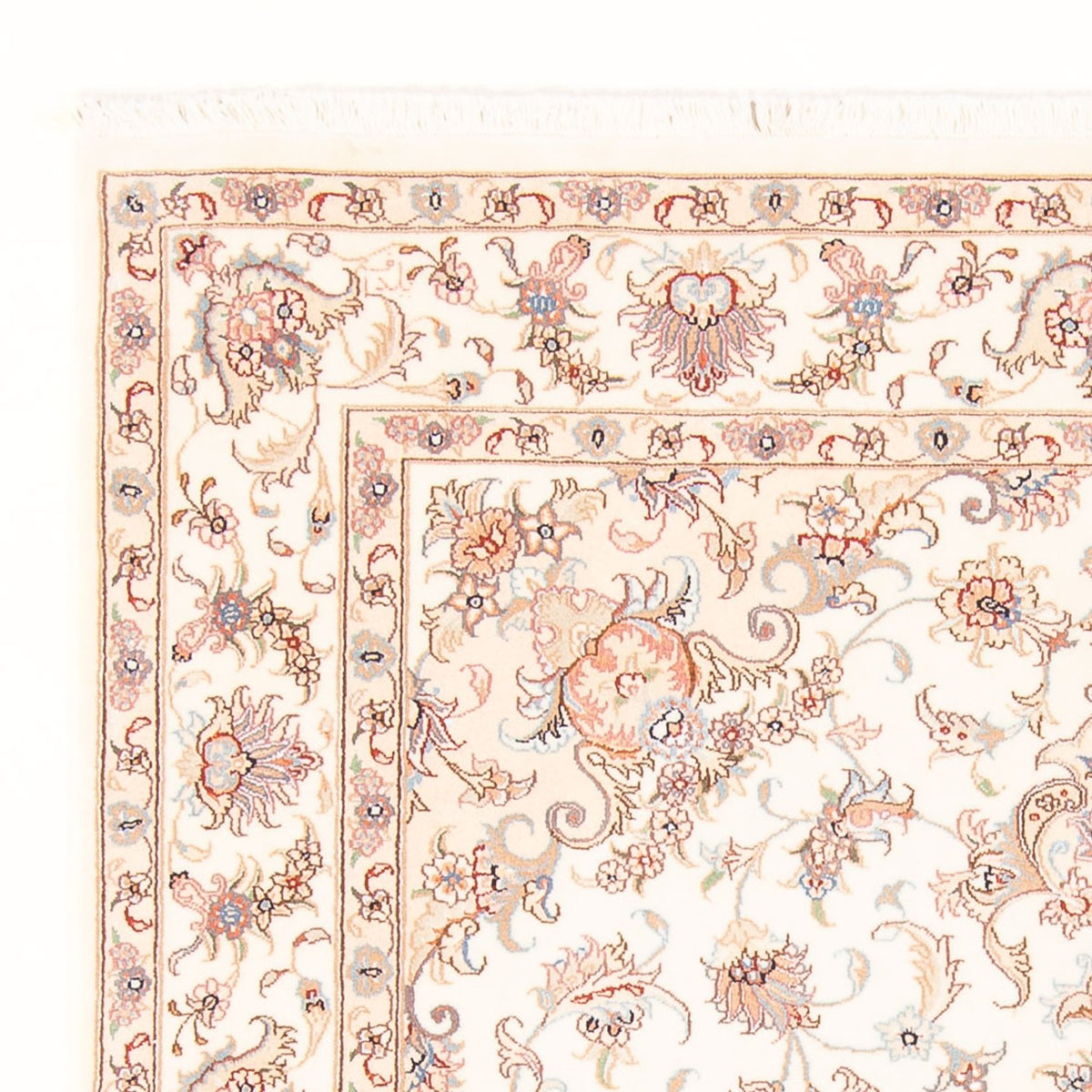 Tappeto Persero - Tabriz - Reale - 194 x 148 cm - crema