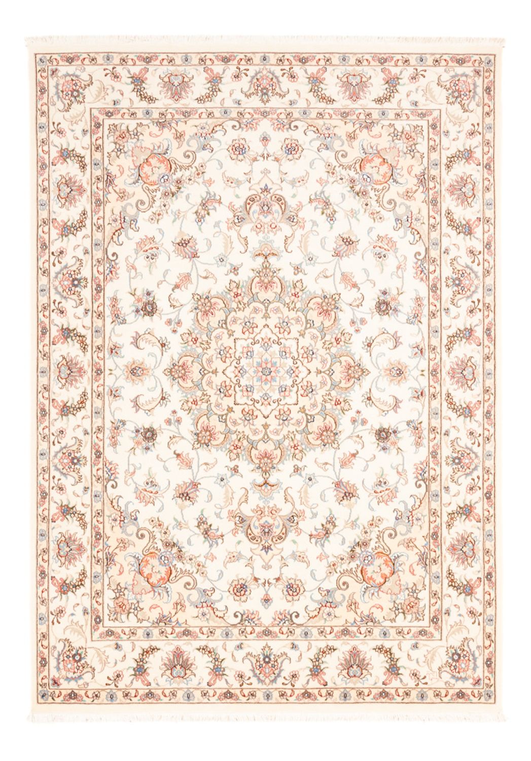 Tappeto Persero - Tabriz - 203 x 148 cm - crema