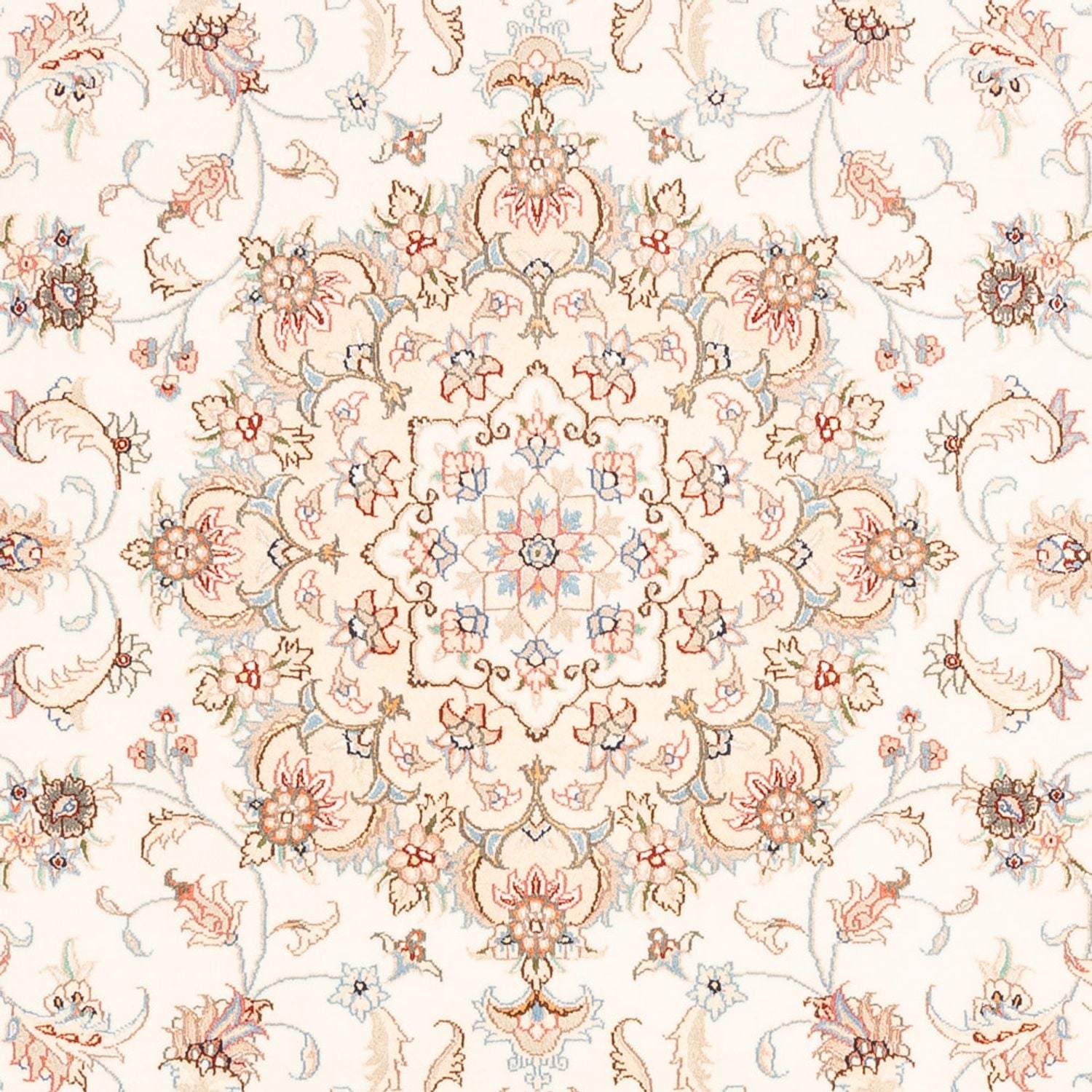 Tappeto Persero - Tabriz - 203 x 148 cm - crema