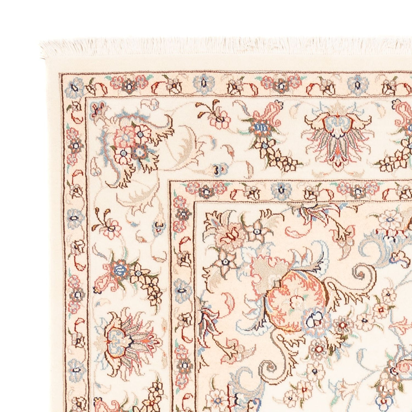 Tappeto Persero - Tabriz - 203 x 148 cm - crema