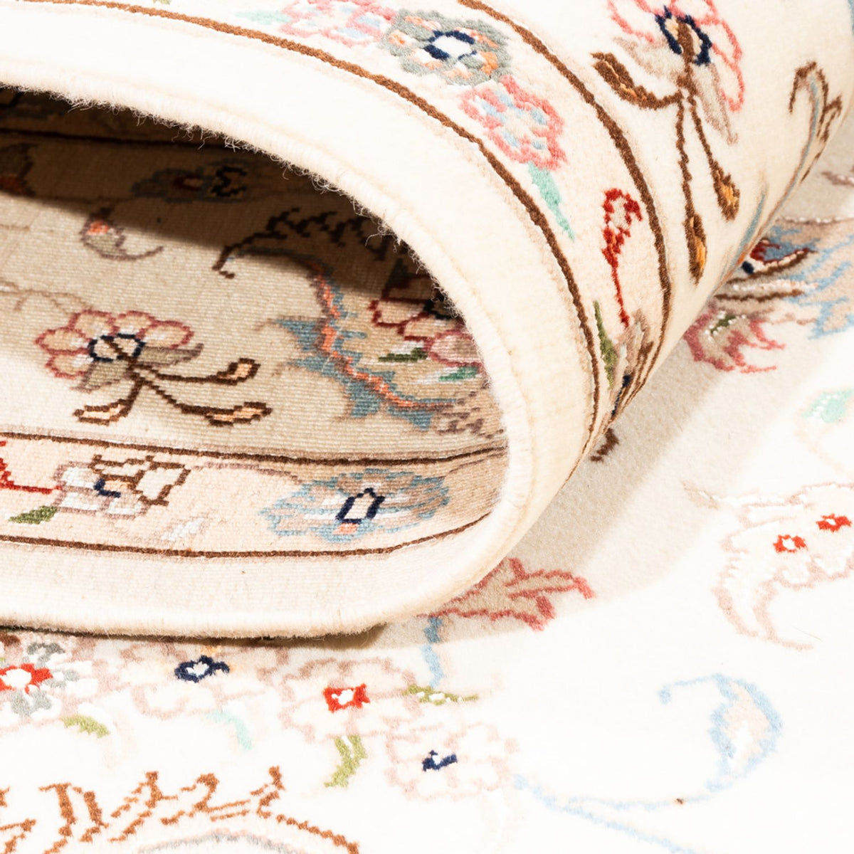 Tappeto Persero - Tabriz - 203 x 148 cm - crema