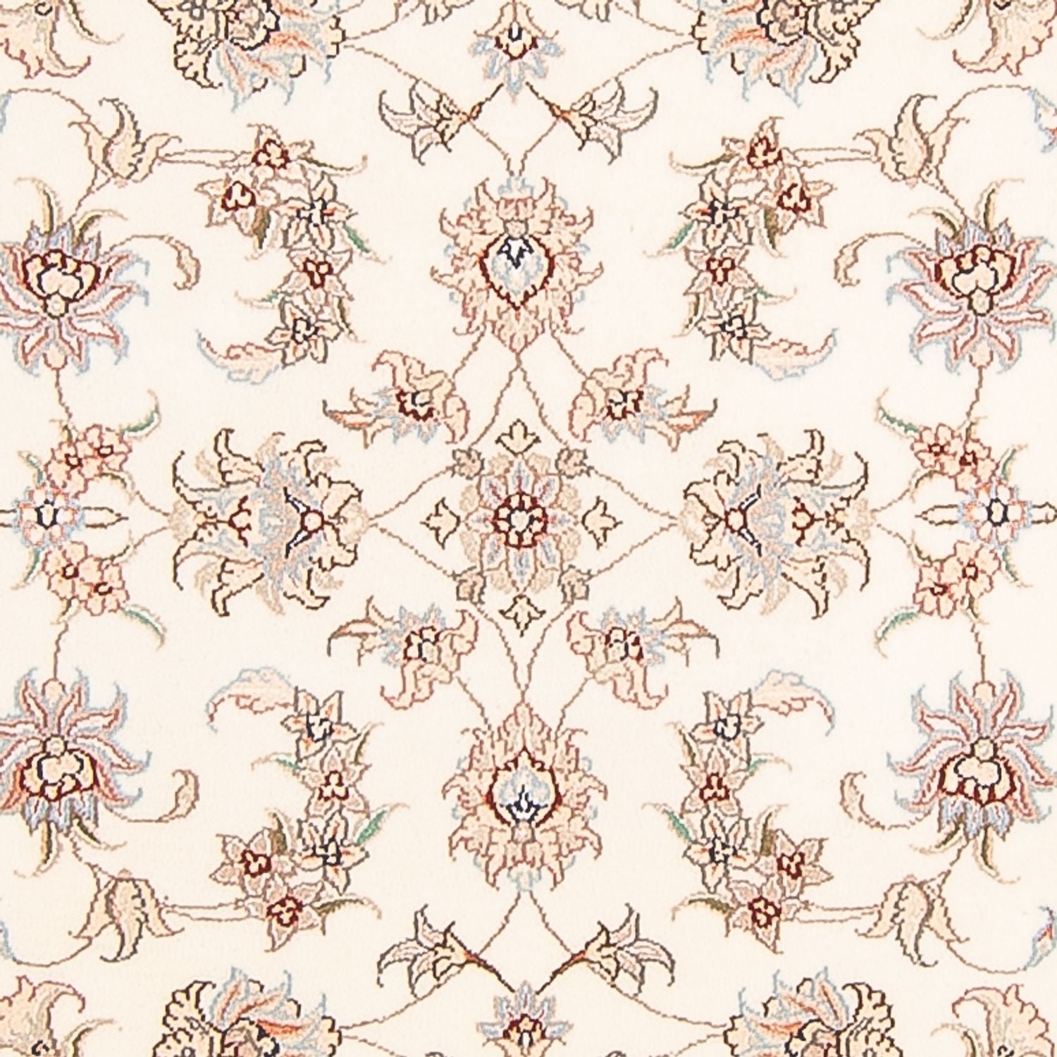 Tappeto corsia Tappeto Persero - Tabriz - Reale - 295 x 89 cm - crema