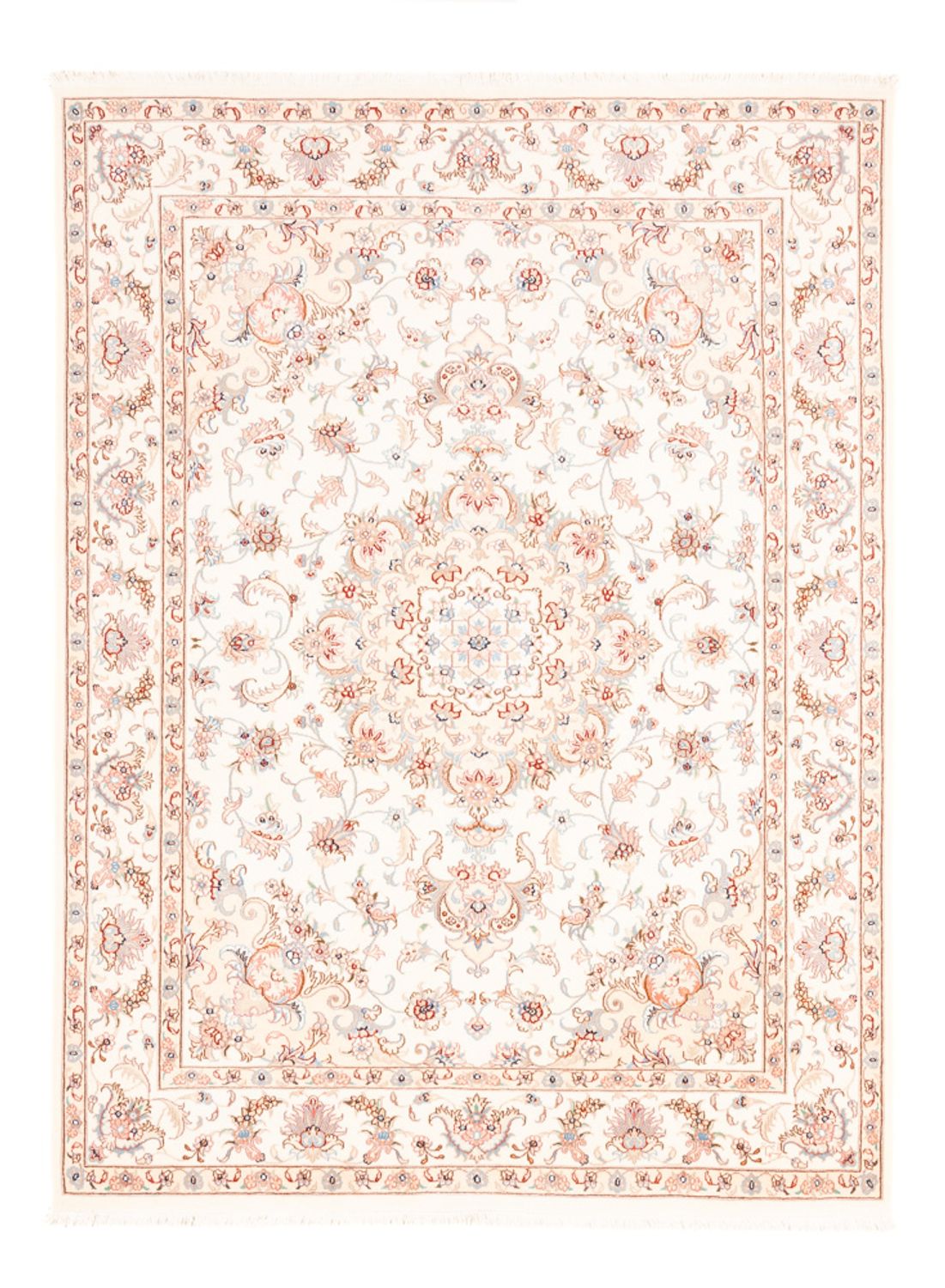 Tappeto Persero - Tabriz - 195 x 149 cm - crema