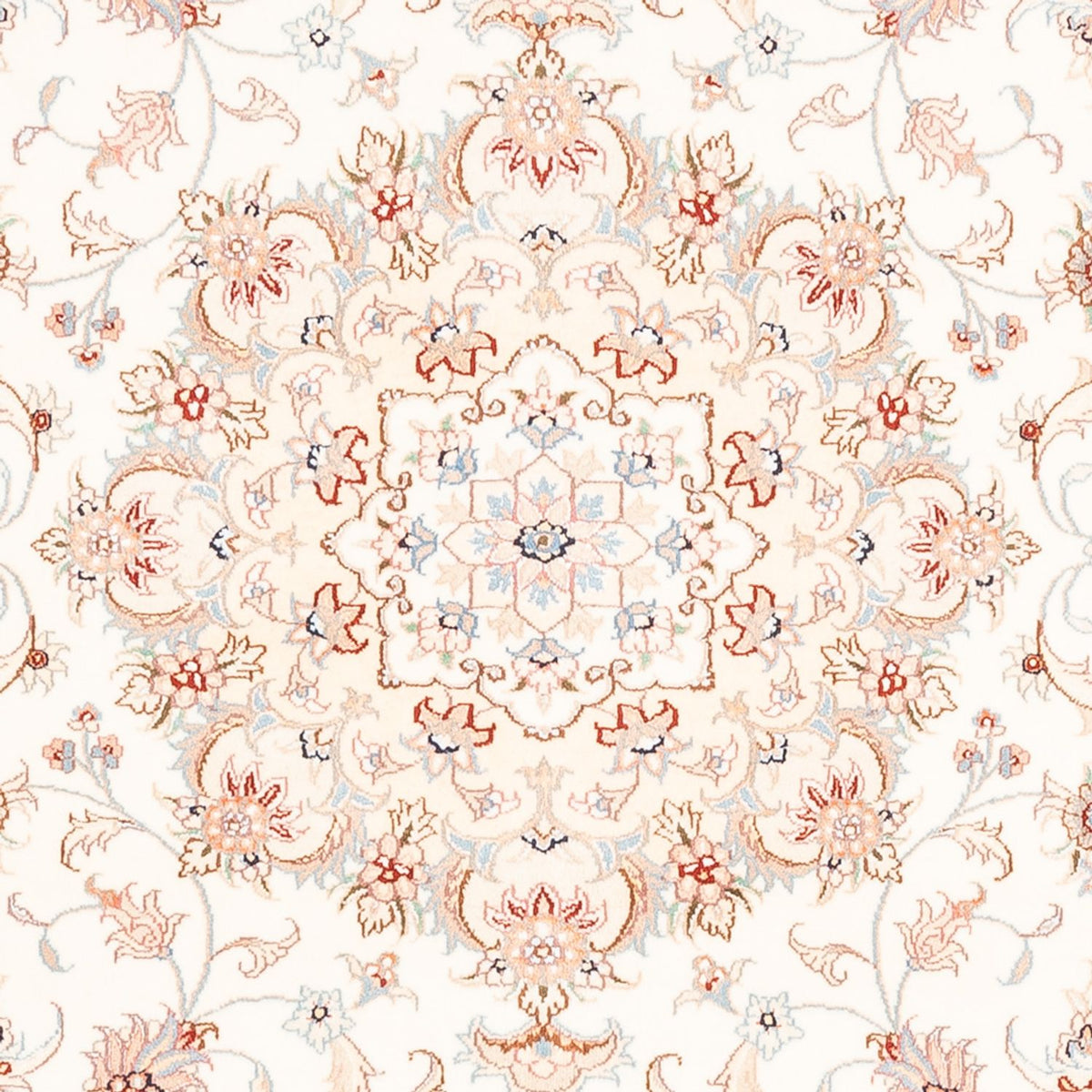 Tappeto Persero - Tabriz - 195 x 149 cm - crema