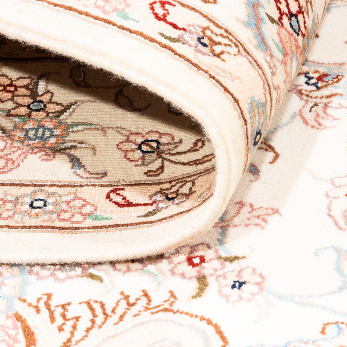 Tappeto Persero - Tabriz - 195 x 149 cm - crema