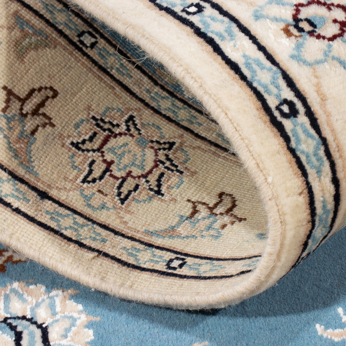 Tappeto Persero - Nain - Premio - 120 x 80 cm - blu chiaro