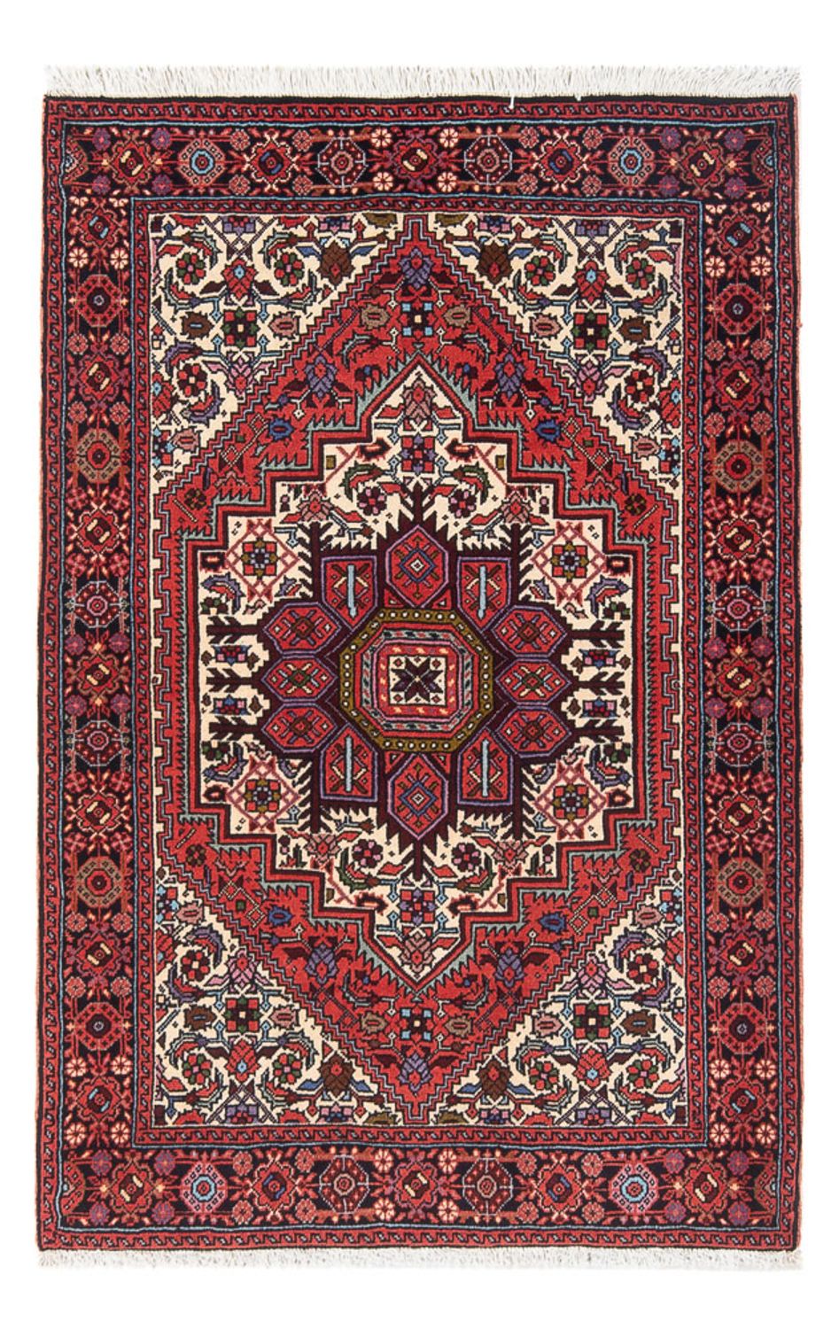 Tappeto Persero - Nomade - 123 x 82 cm - rosso scuro