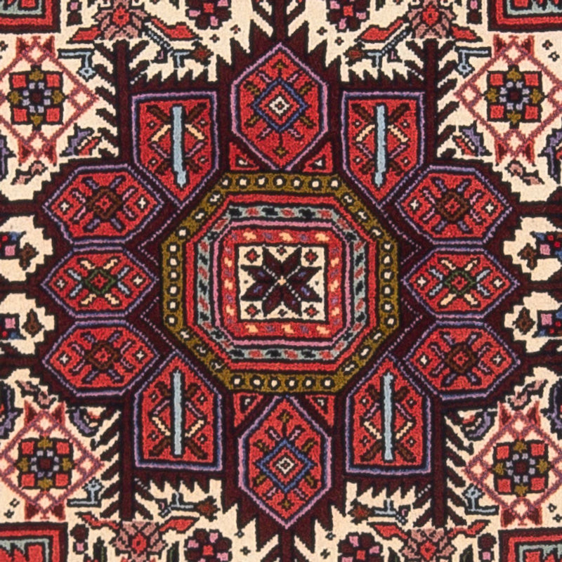 Tappeto Persero - Nomade - 123 x 82 cm - rosso scuro