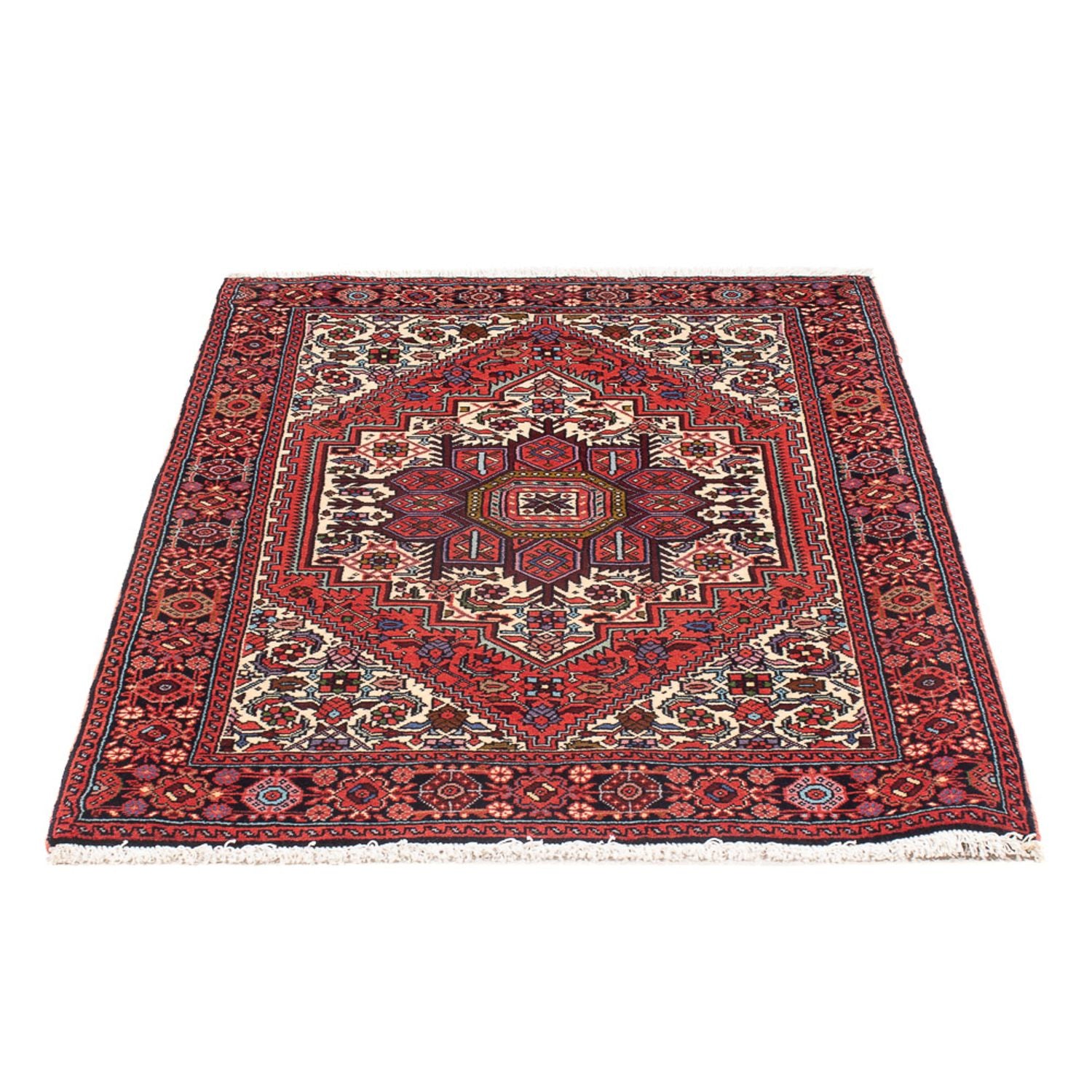 Tappeto Persero - Nomade - 123 x 82 cm - rosso scuro