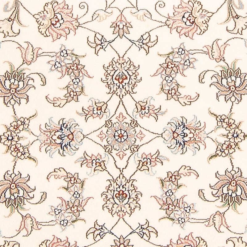Tappeto corsia Tappeto Persero - Tabriz - Reale - 298 x 91 cm - crema