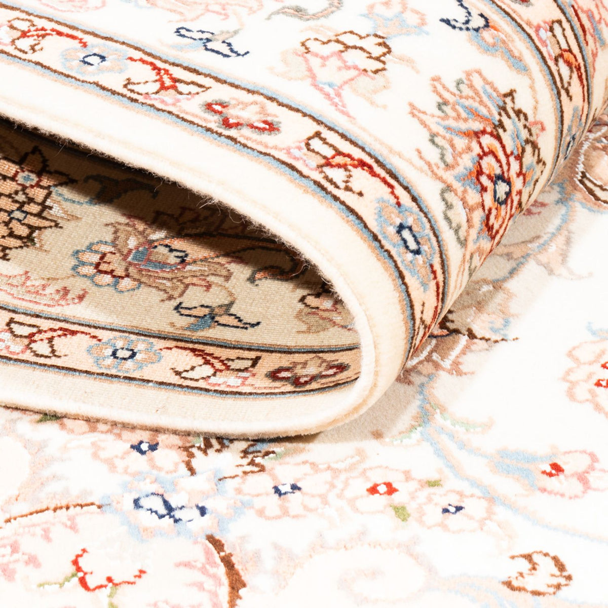 Tappeto Persero - Tabriz - 176 x 120 cm - crema