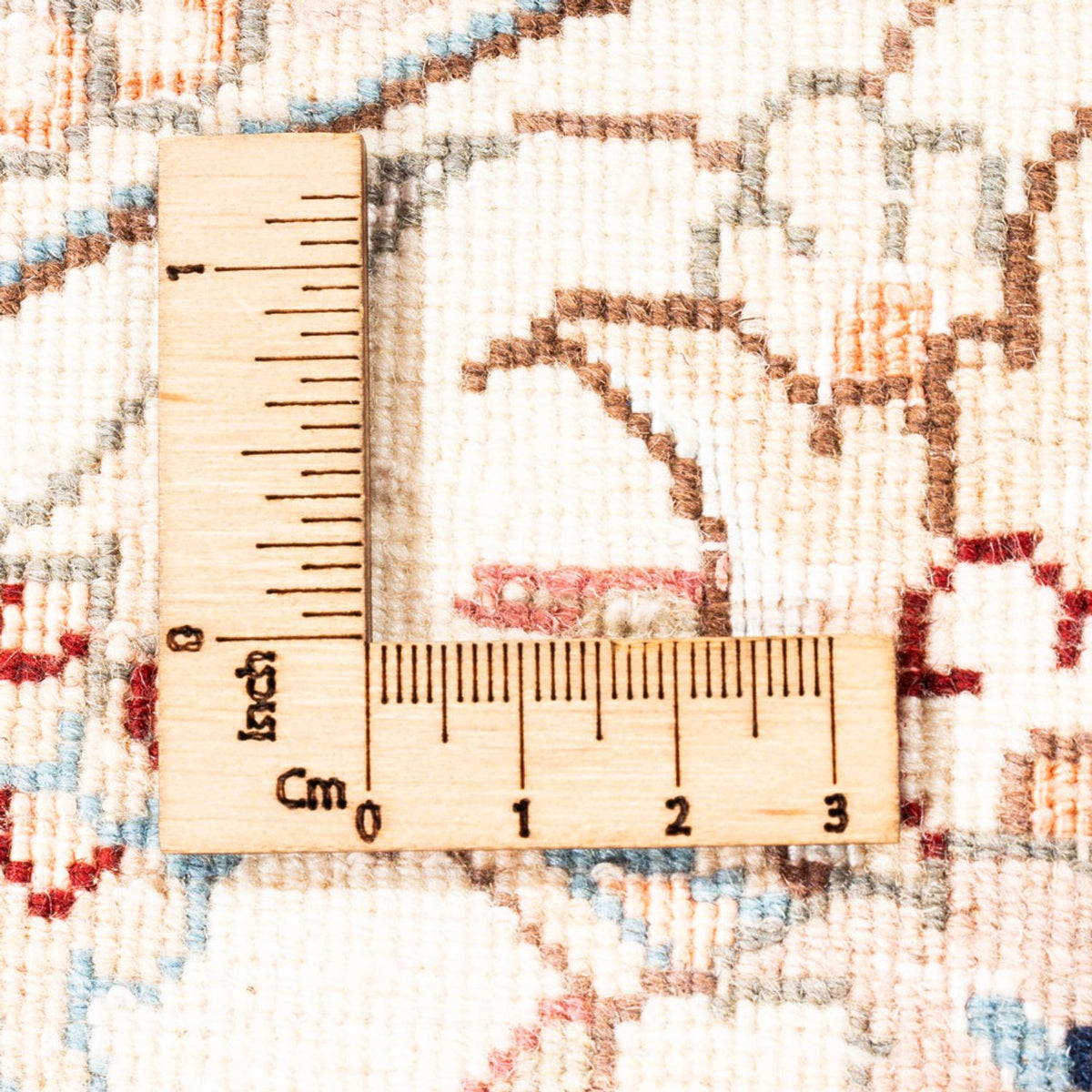 Tappeto Persero - Tabriz rotondo  - 153 x 150 cm - crema