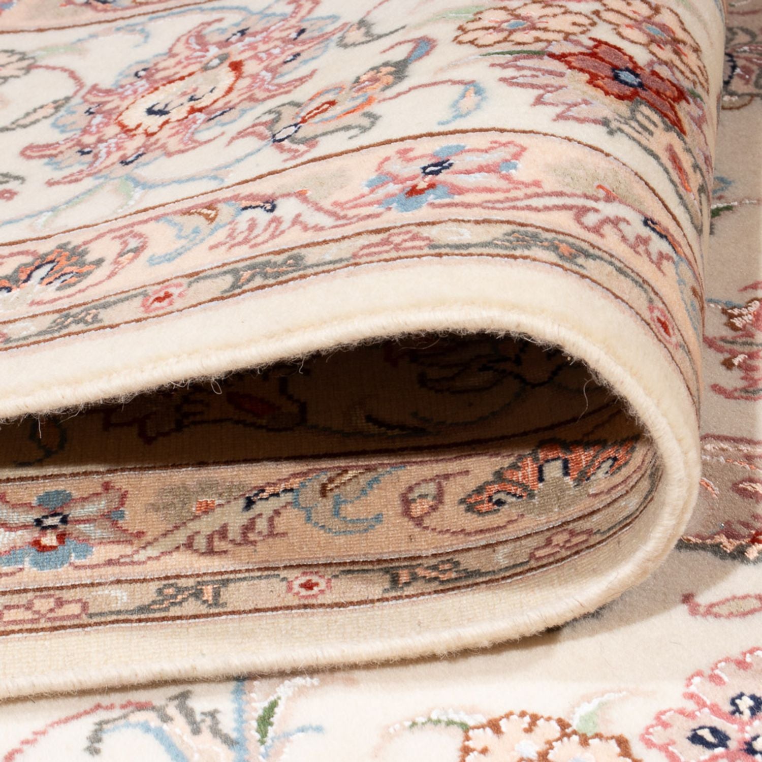 Tappeto Persero - Tabriz - Reale - 252 x 199 cm - crema