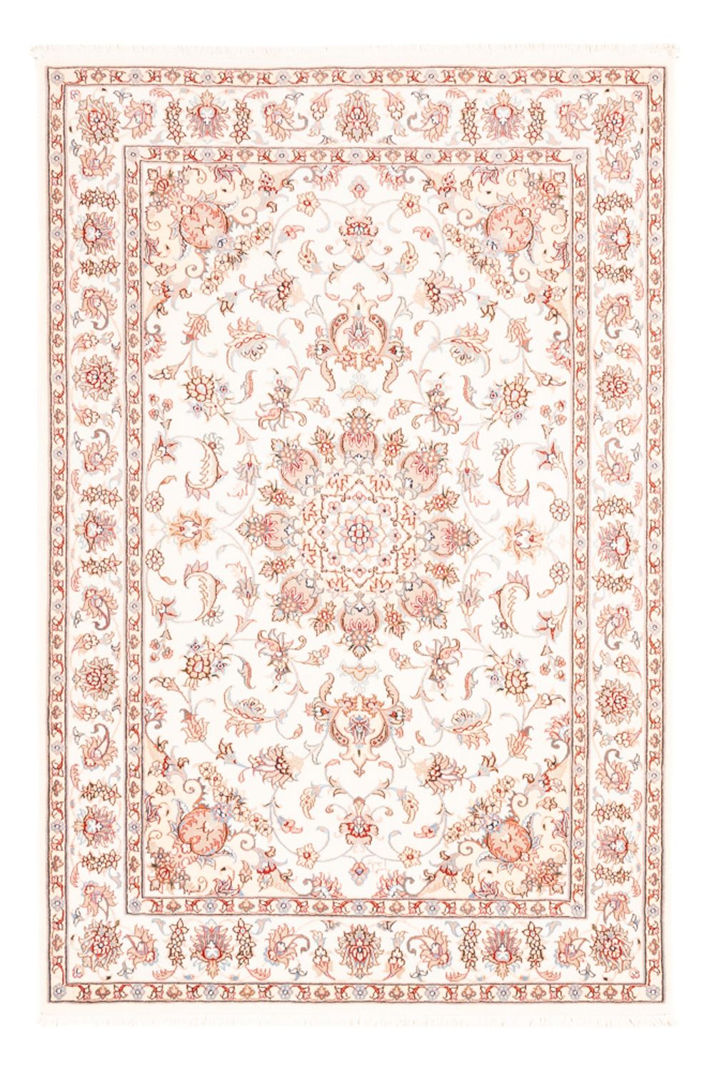 Tappeto Persero - Tabriz - 178 x 119 cm - crema