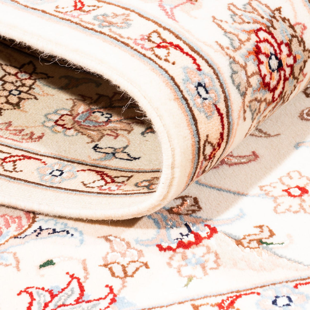 Tappeto Persero - Tabriz - 178 x 119 cm - crema