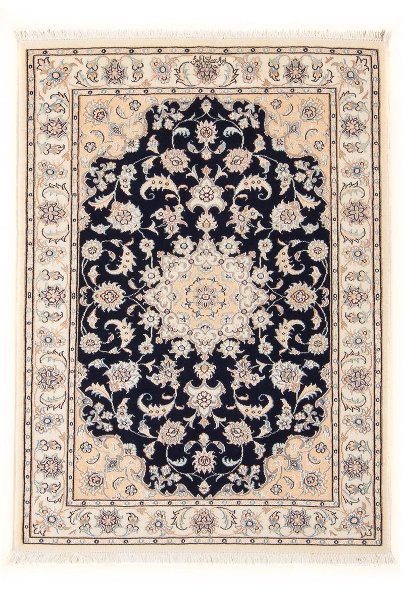 Tappeto Persero - Nain - Premio - 120 x 80 cm - blu scuro