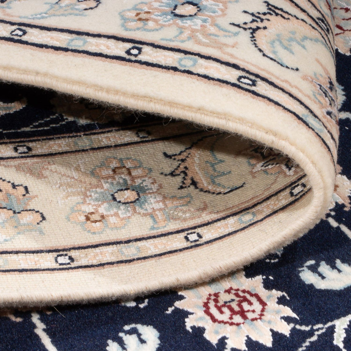 Tappeto Persero - Nain - Premio - 120 x 80 cm - blu scuro