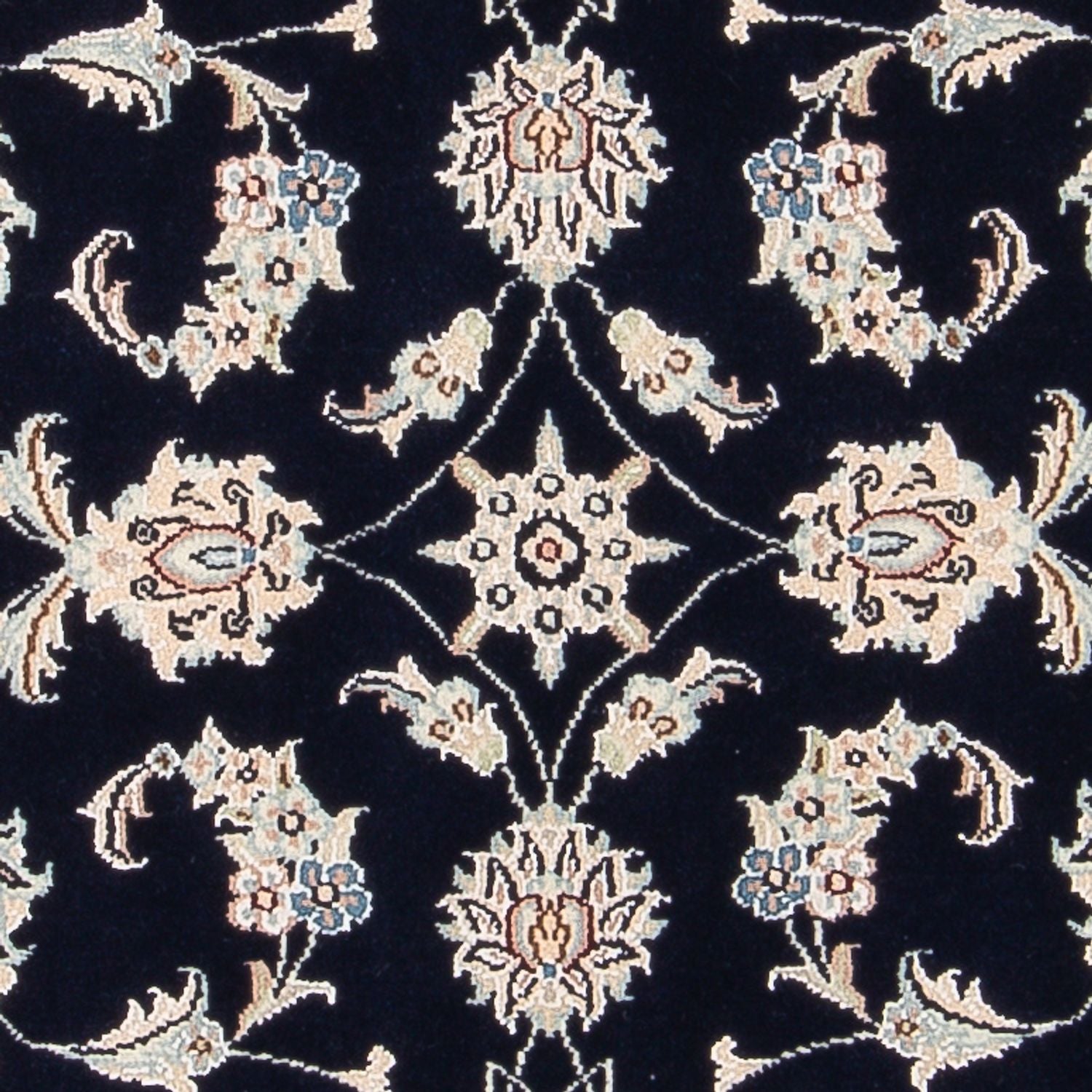 Tappeto Persero - Nain - Premio - 120 x 79 cm - blu scuro