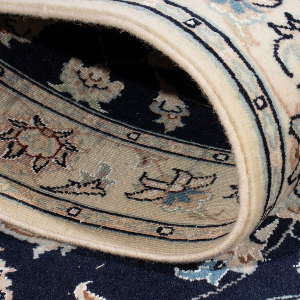 Tappeto Persero - Nain - Premio - 120 x 79 cm - blu scuro